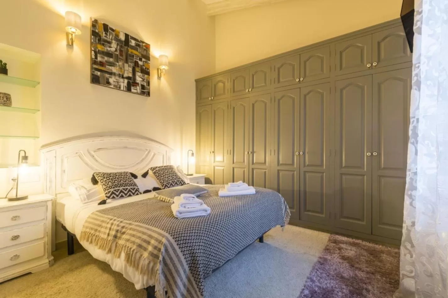 Bedroom, Bed in Casa Mistela