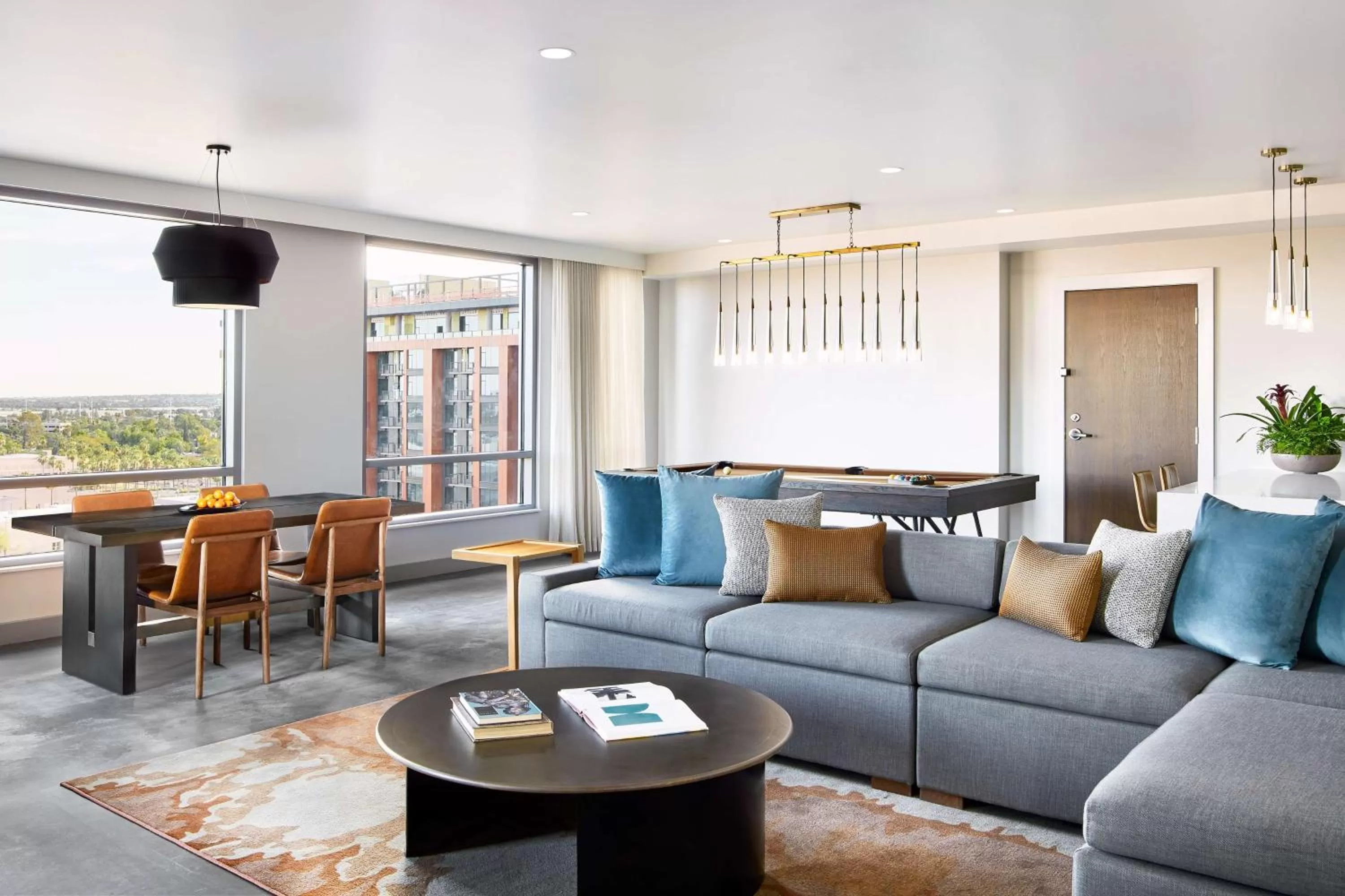 Living room in Canopy By Hilton Tempe Downtown