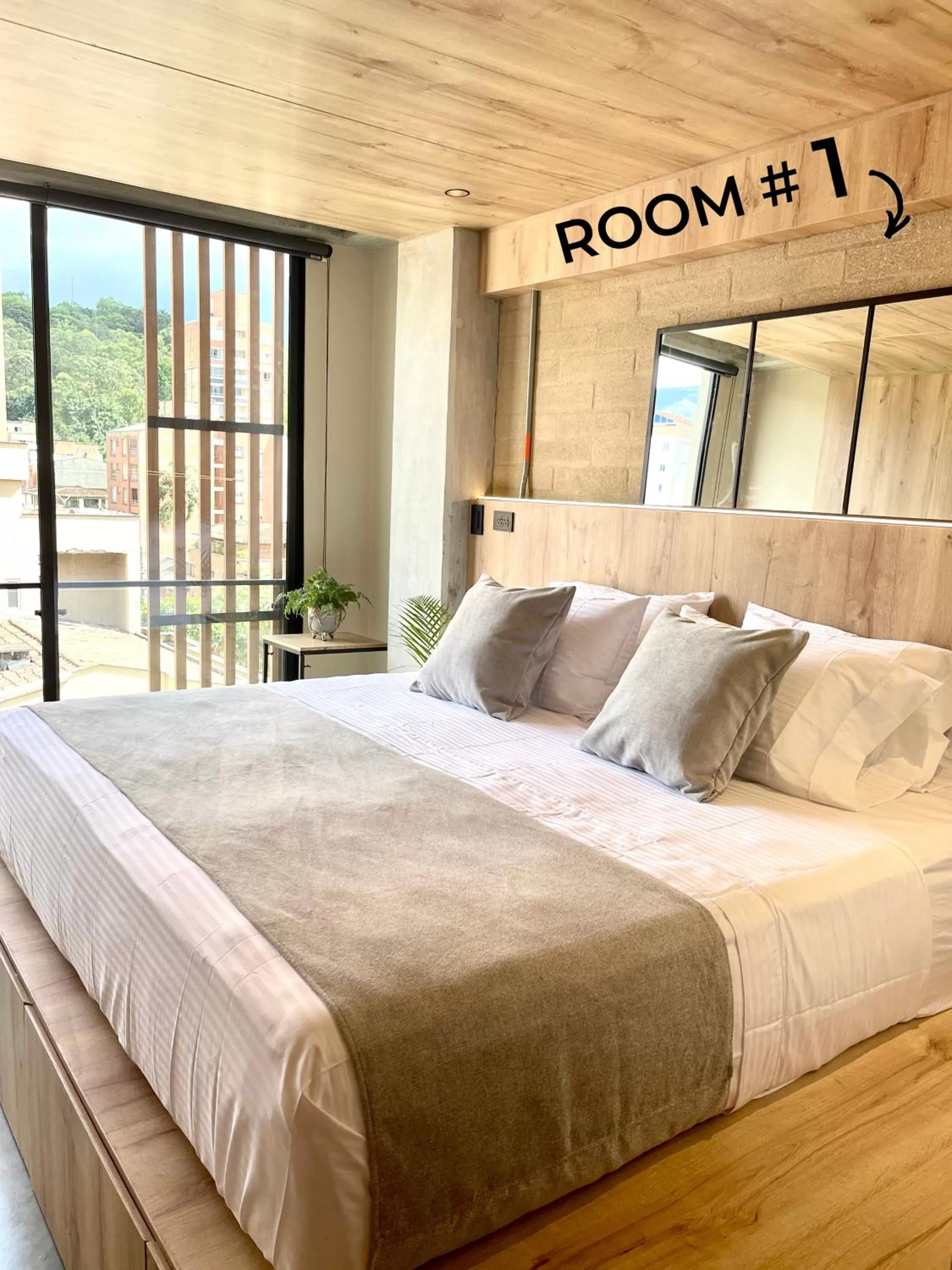 Bed in Beminimal Hotel