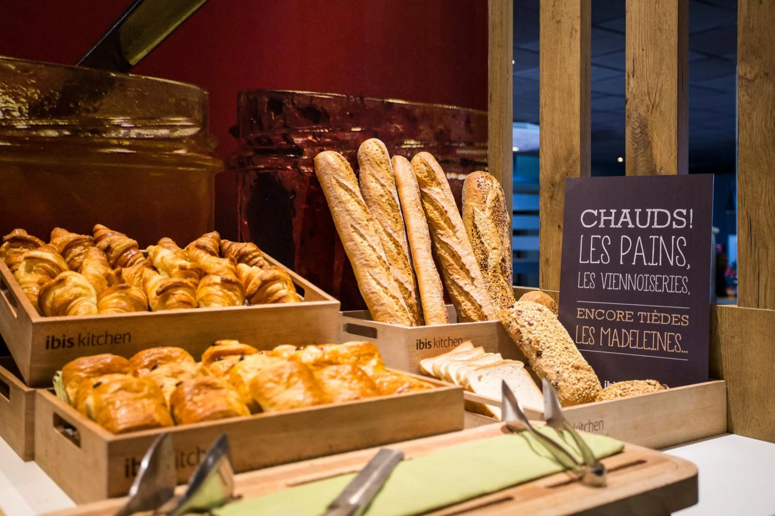 Buffet breakfast in ibis Amsterdam City West