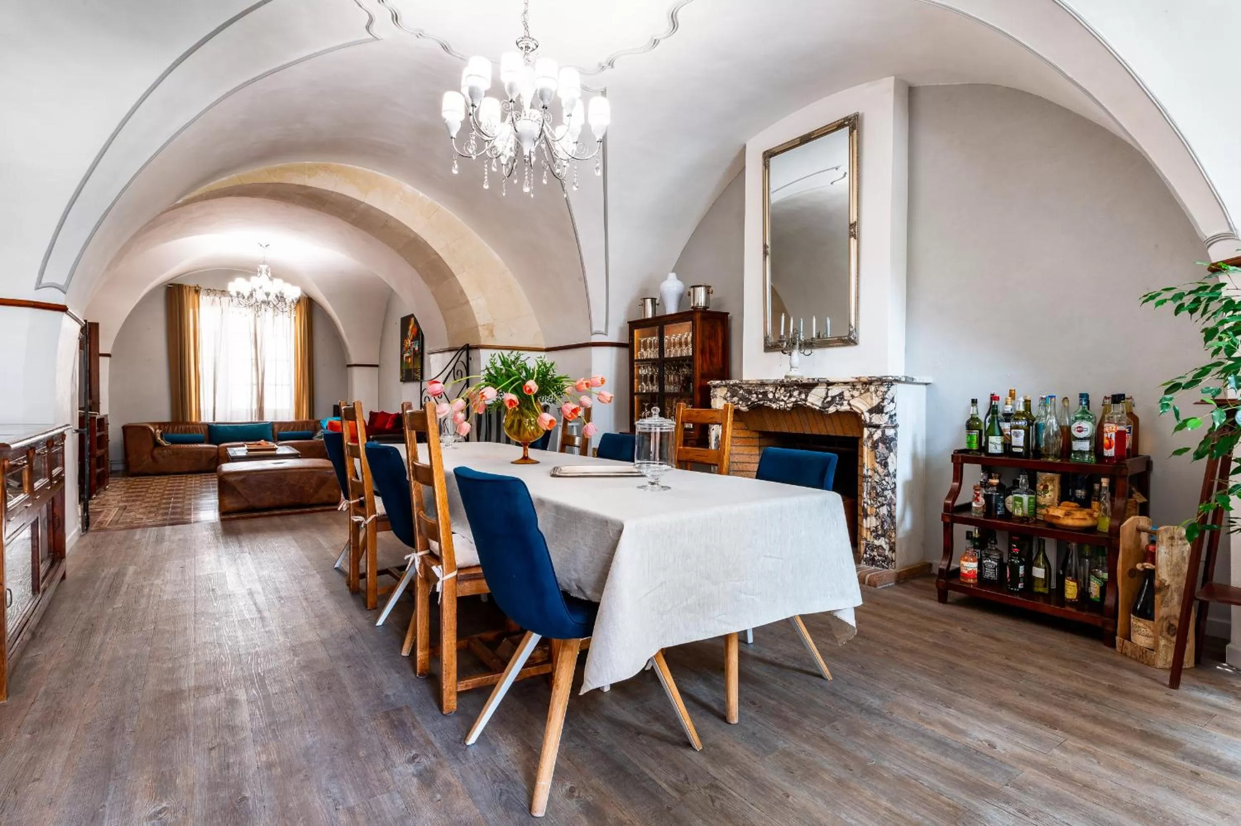 Seating area in Maison d'hôtes Payan Champier