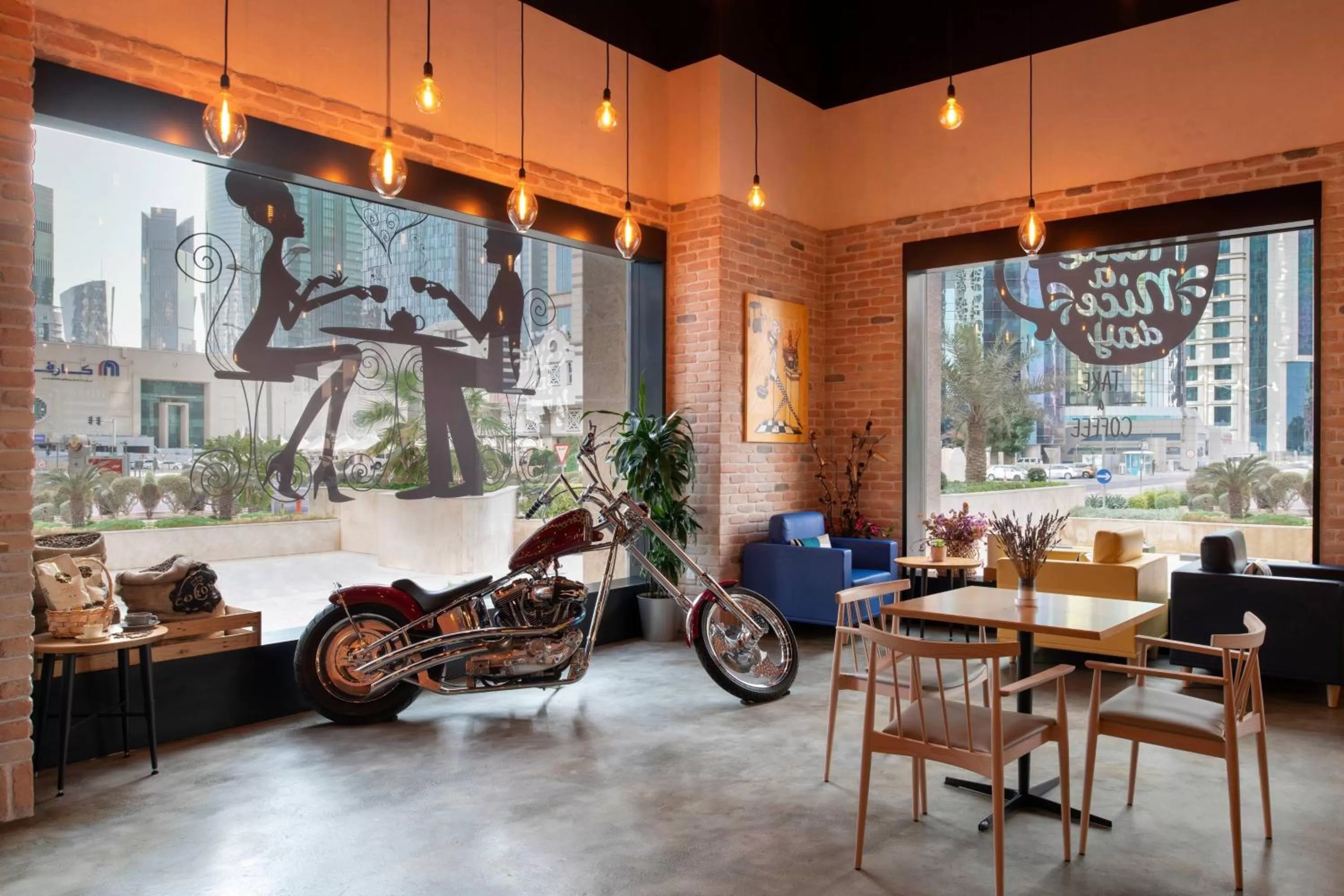 Restaurant/places to eat in Marriott Executive Apartments City Center Doha