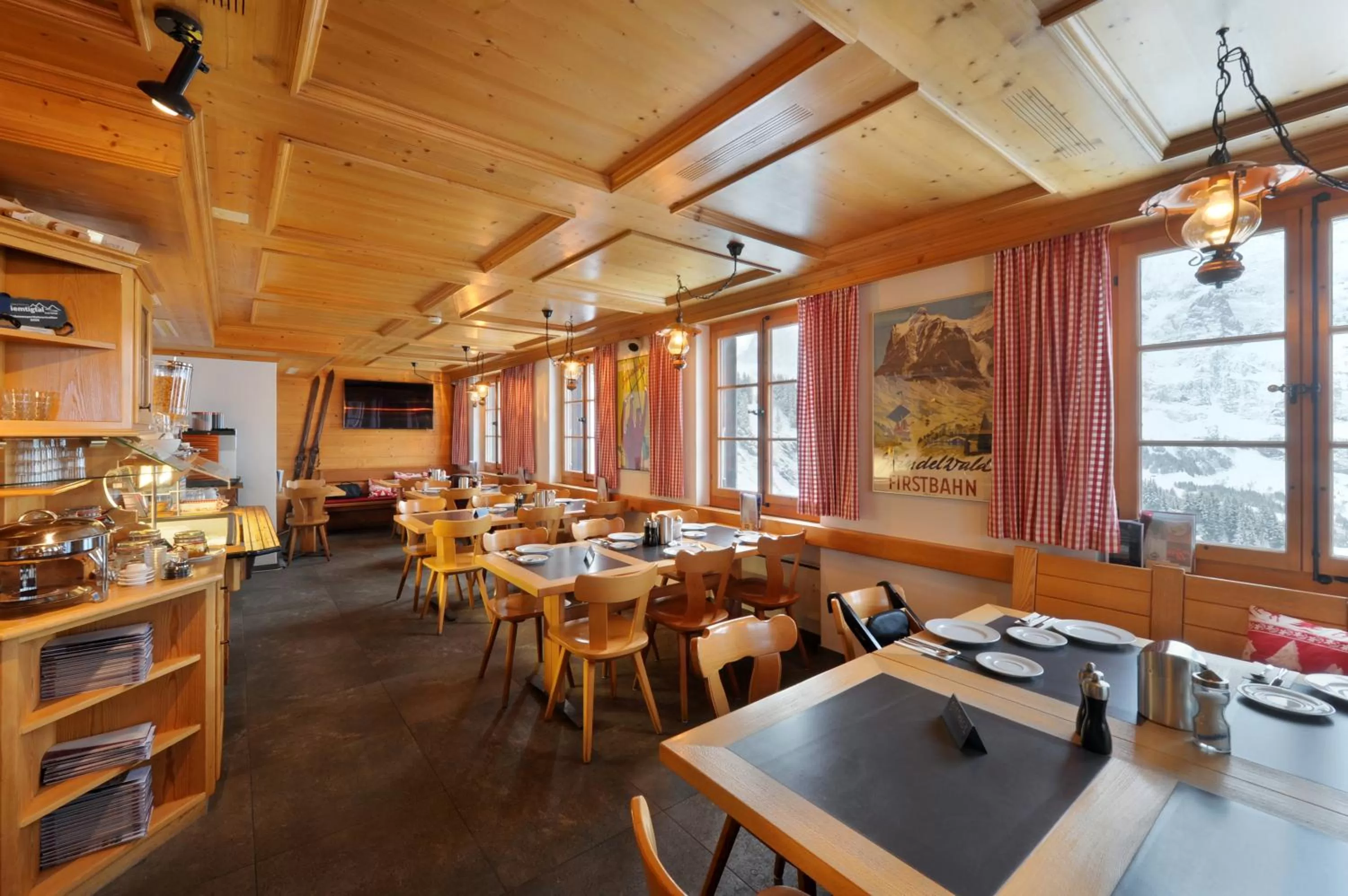 Restaurant/places to eat in Alpinhotel Bort