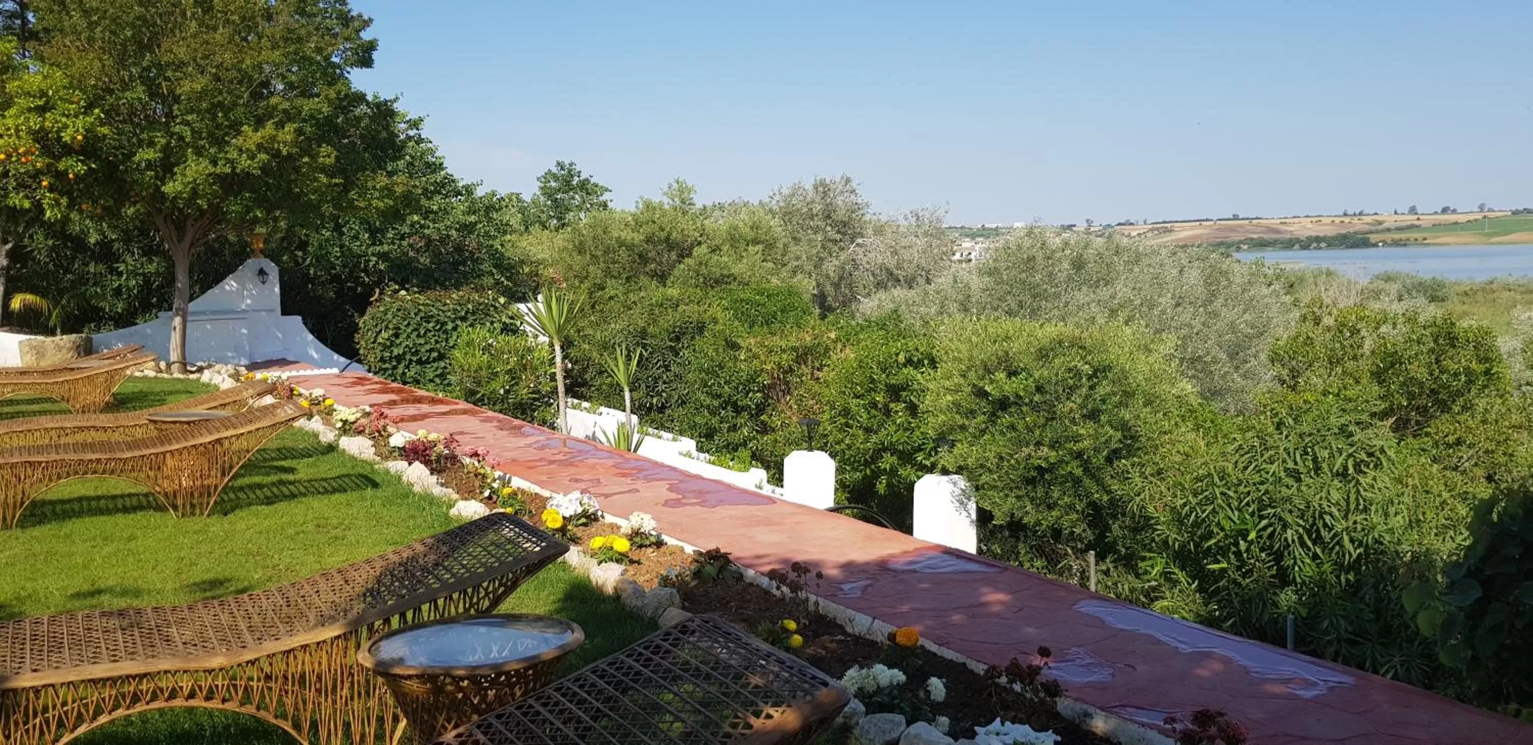 Natural landscape in Hacienda El Santiscal