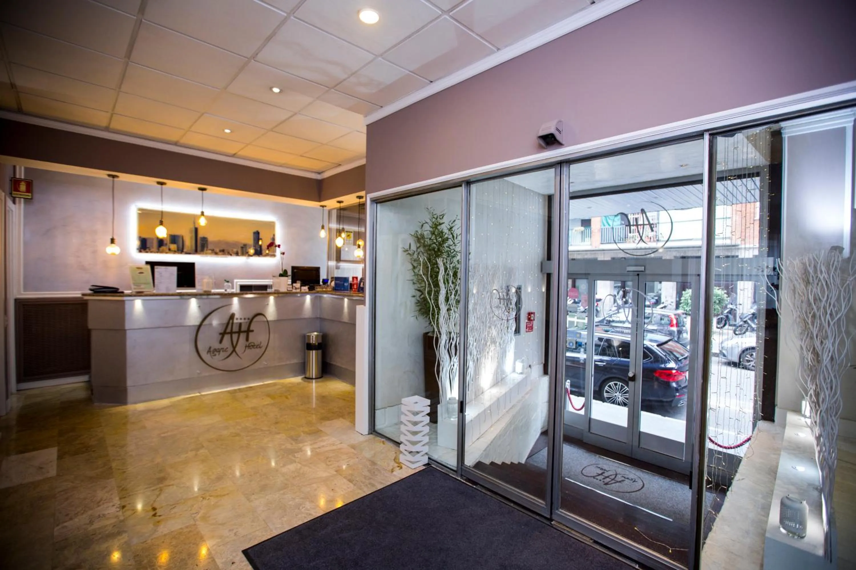 Lobby or reception in Agape Hotel - AA Hotels