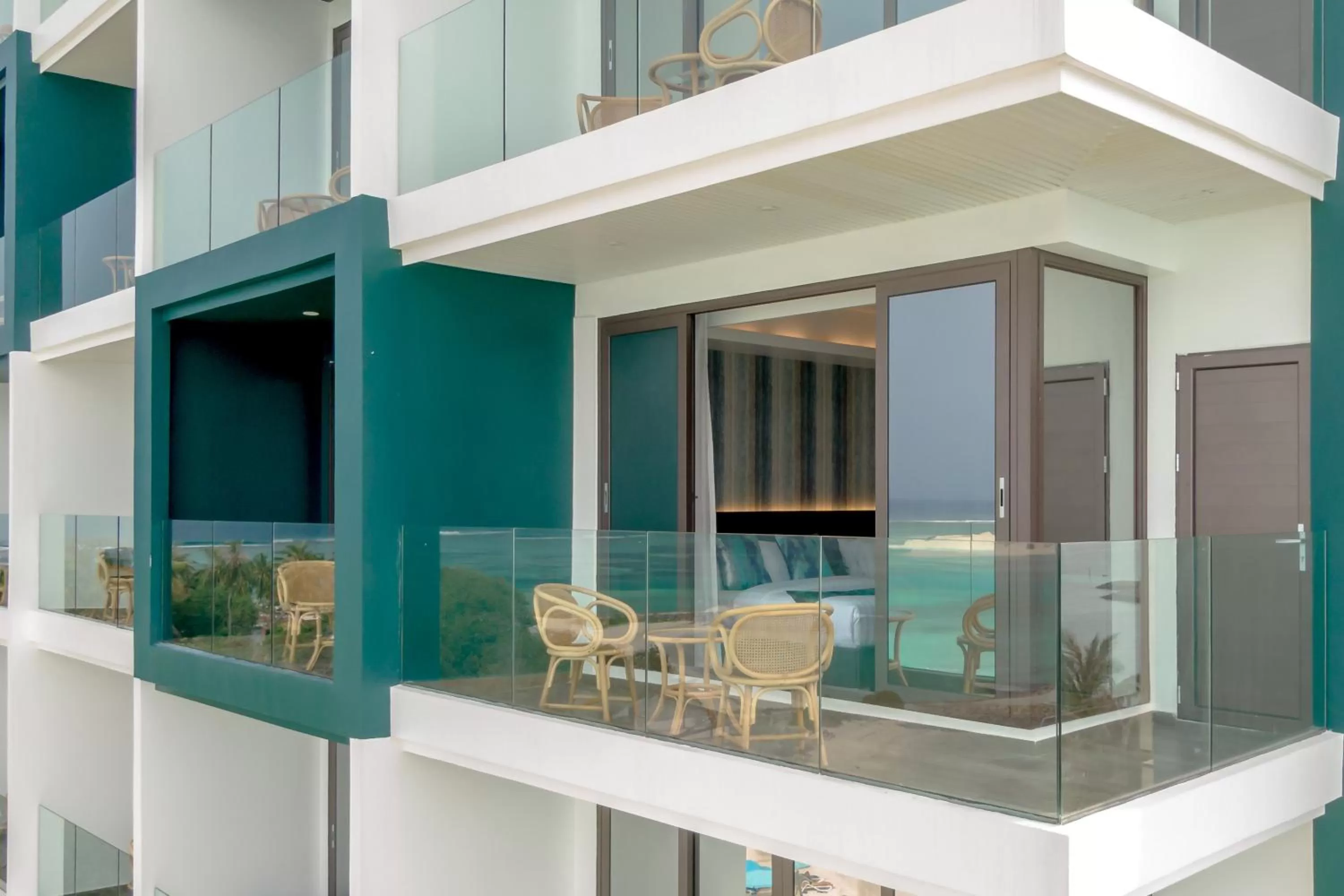 Patio in Arena Beach Hotel