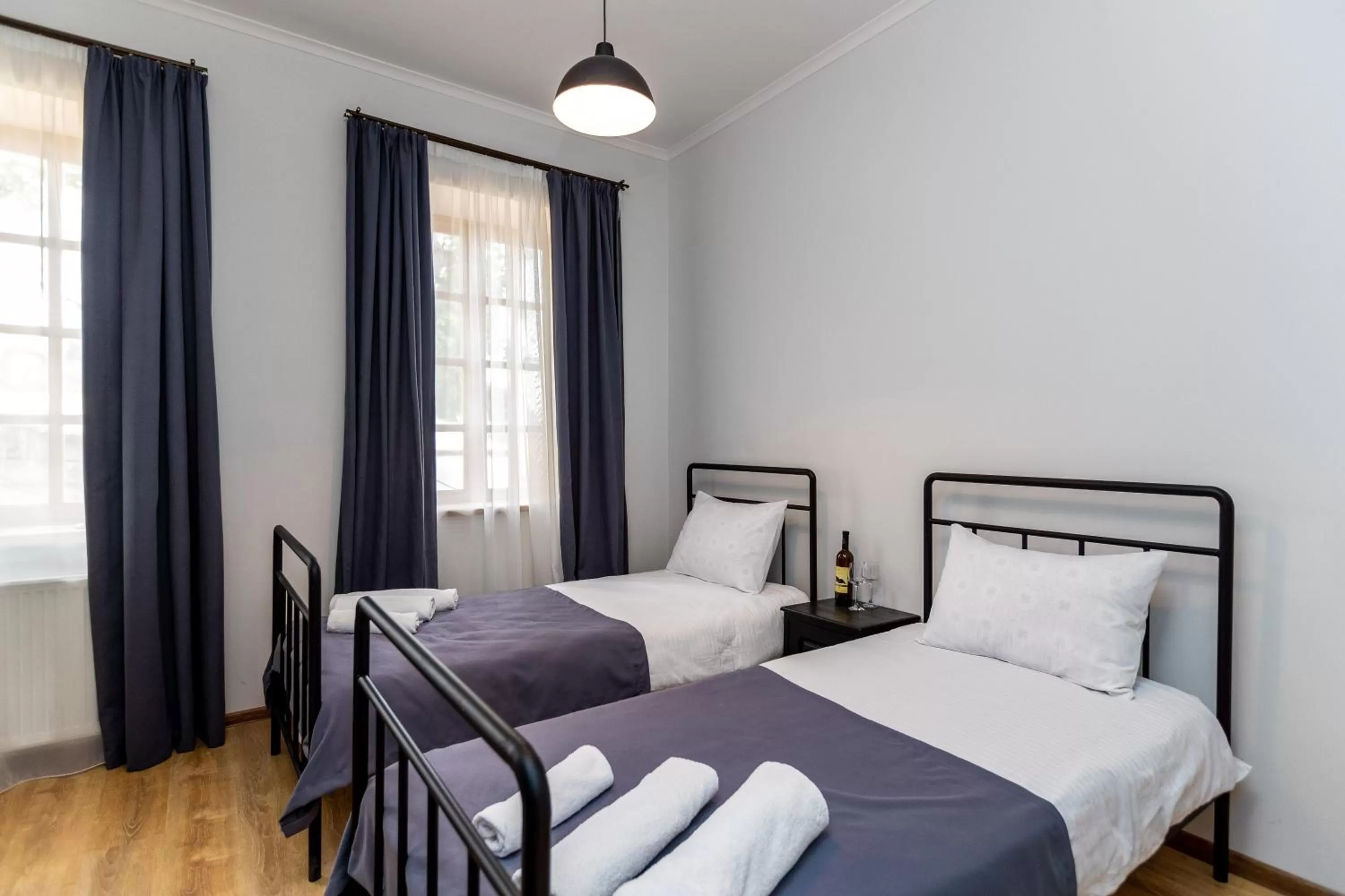 Bedroom, Bed in Grape House