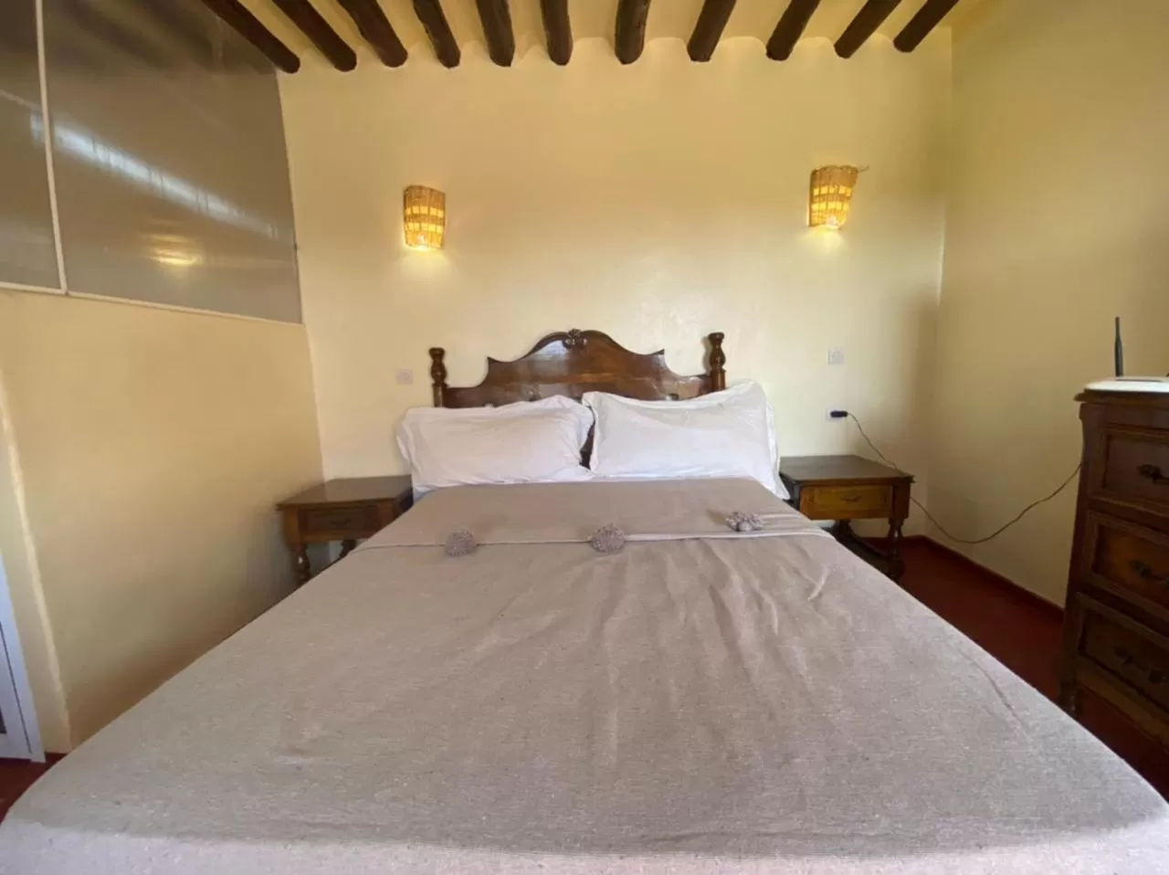 Bed in Riad Darga Rouge