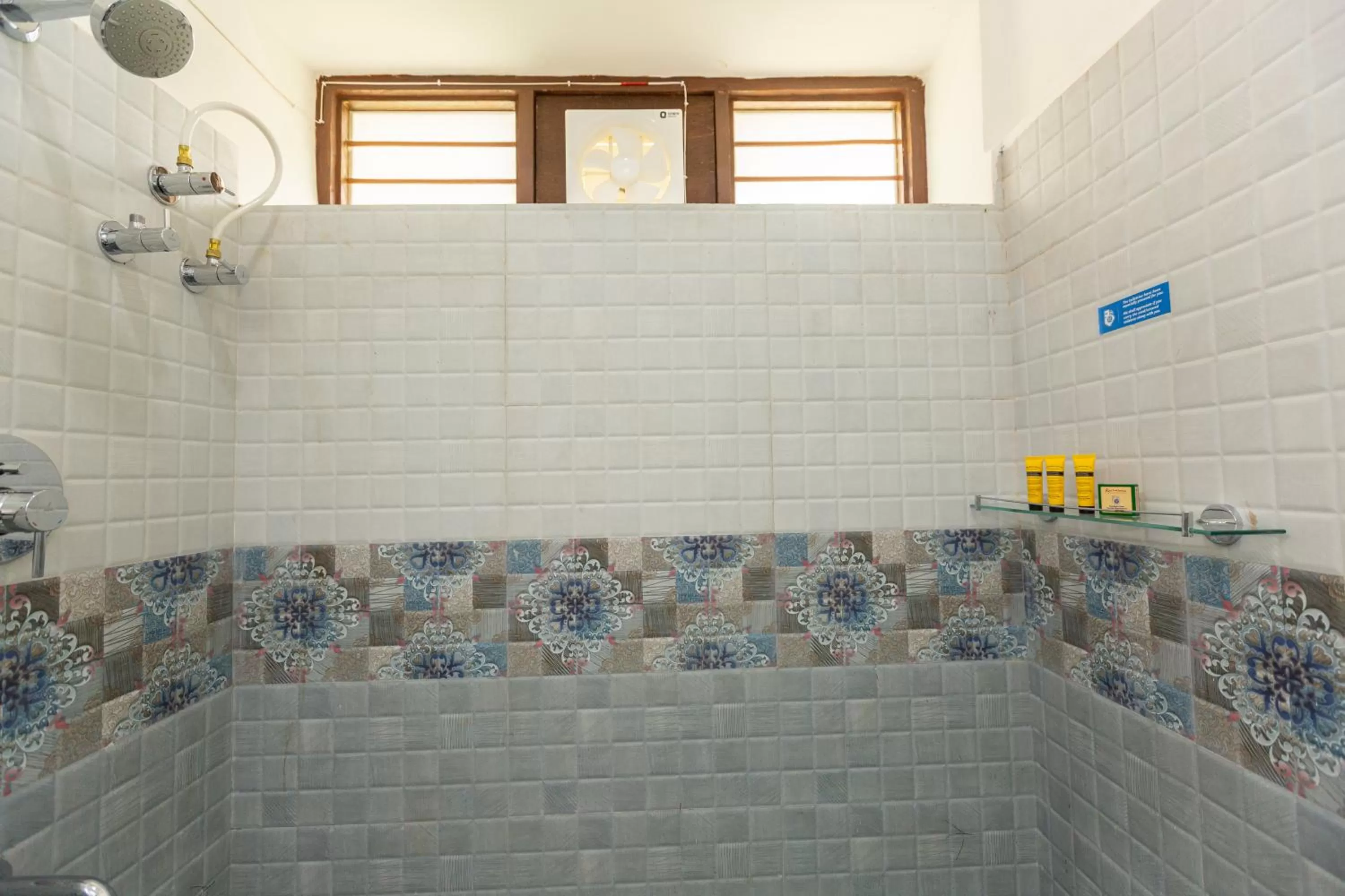 Bathroom in KSTDC Hotel Mayura Adilshahi Bijapur