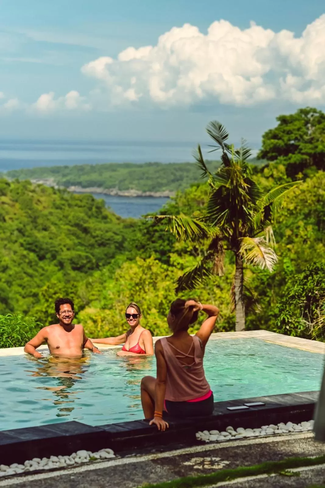People in Tanah Damai Hotel