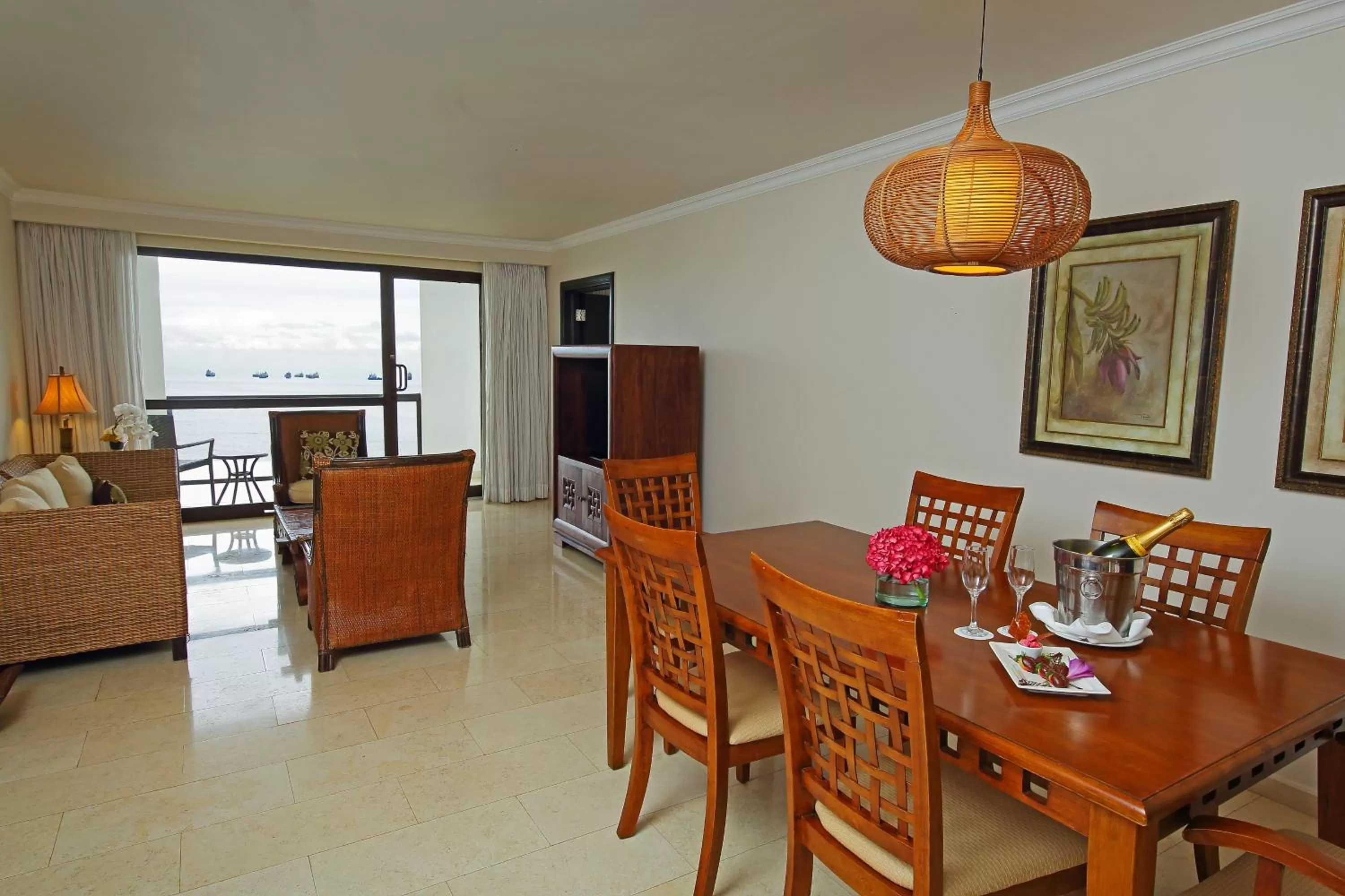 Seating area in Dreams Playa Bonita All Inclusive