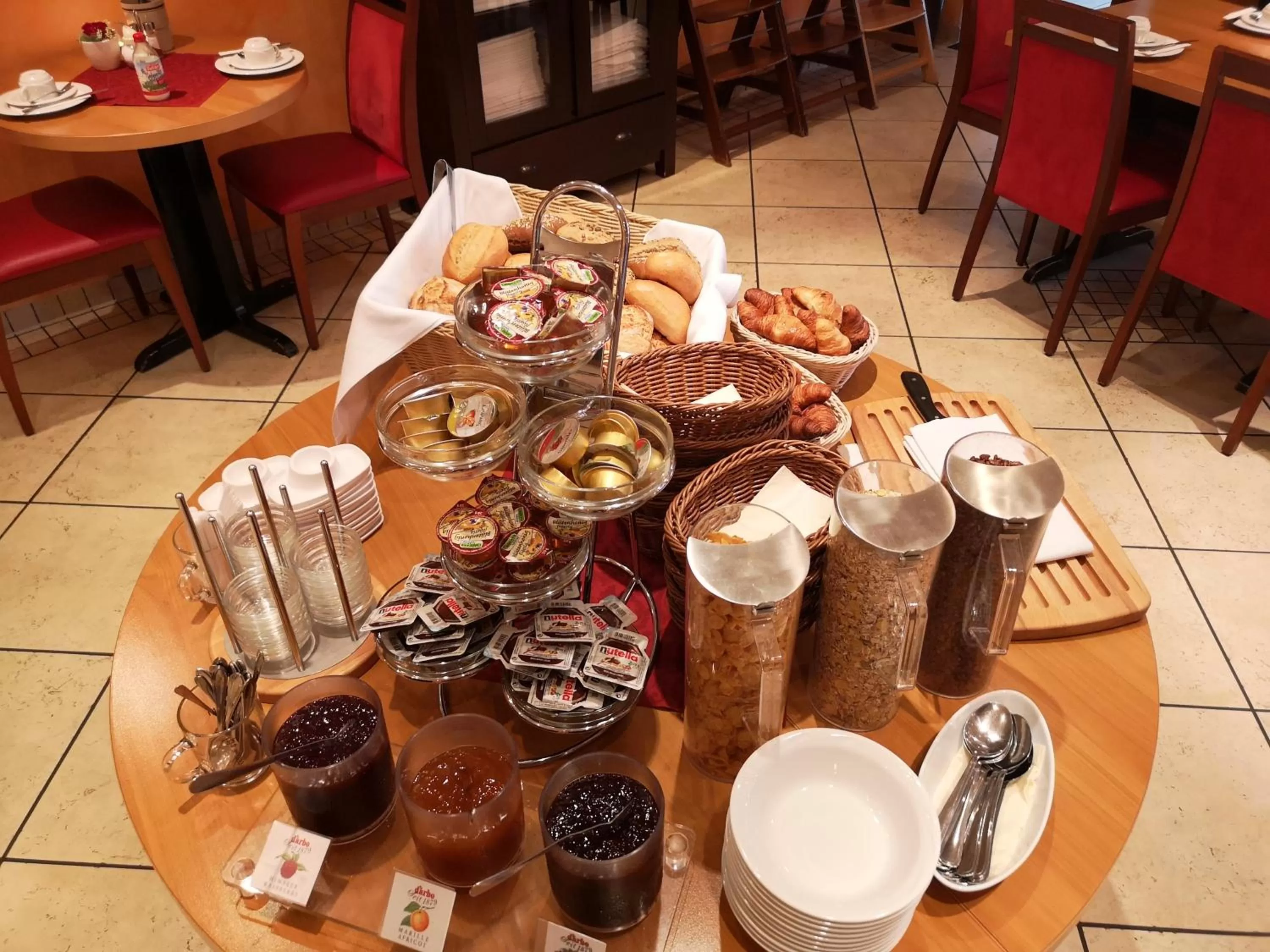 Breakfast in Tuniberg Restaurant Hotel