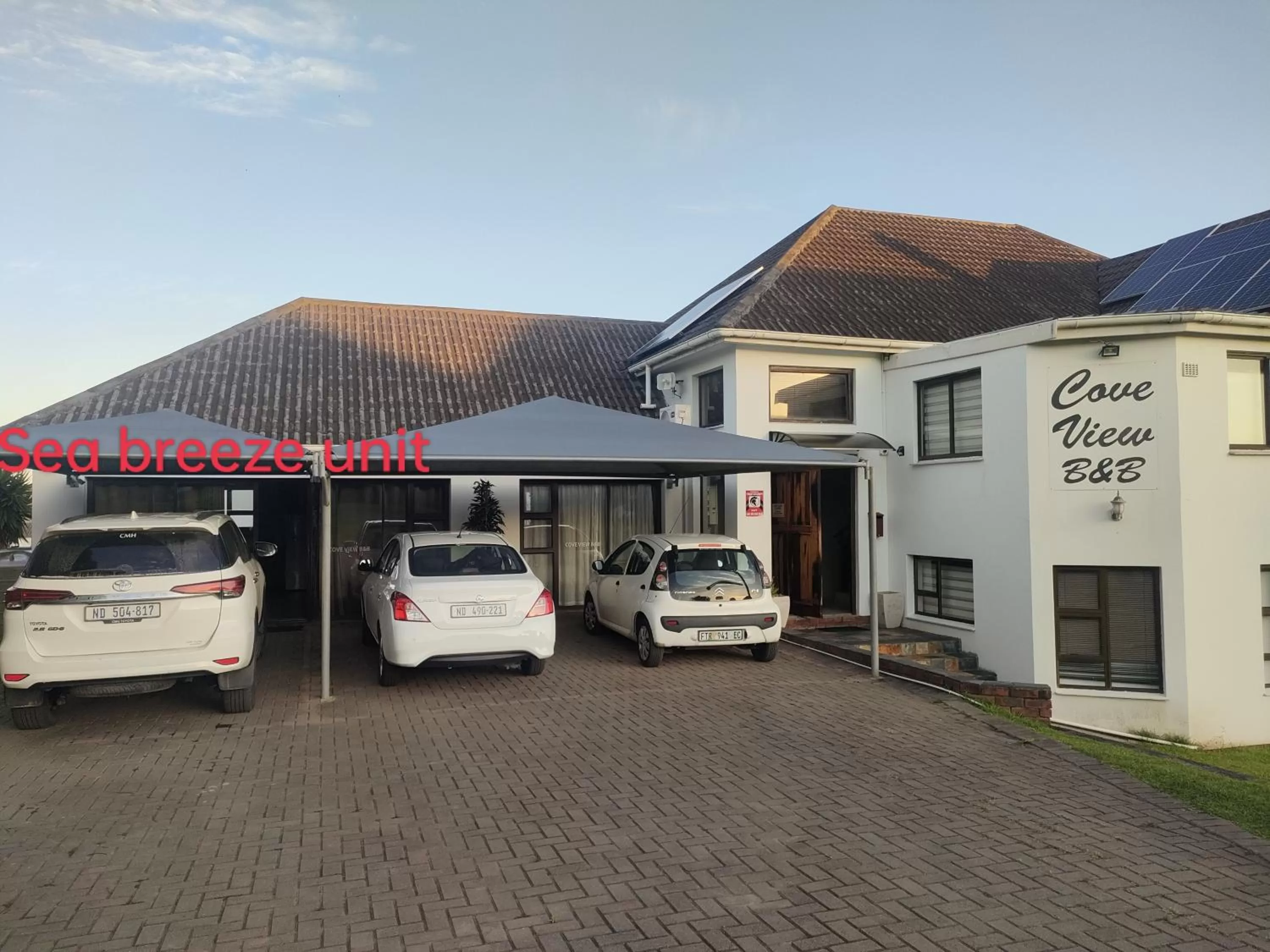 Property building in Cove View B&B