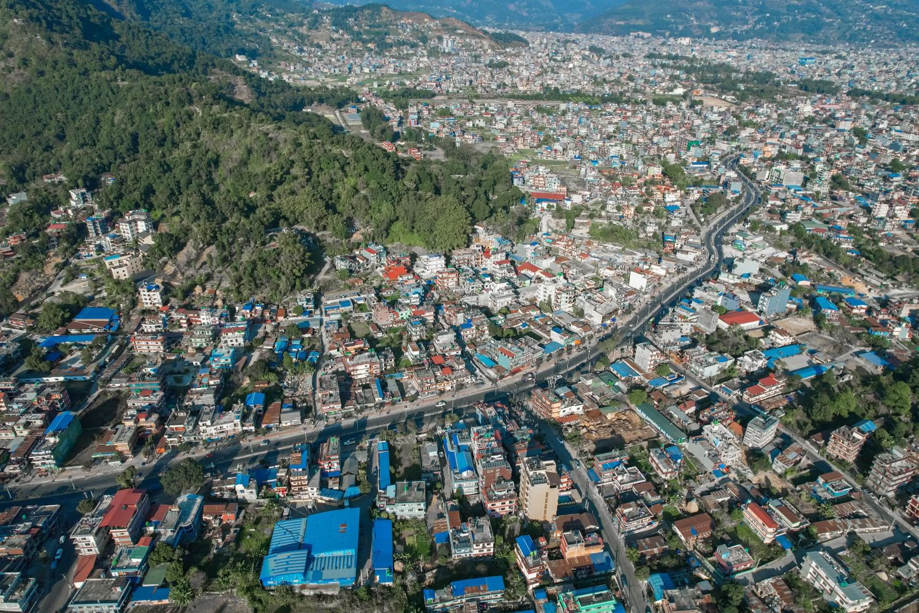 Landmark view, Bird's-eye View in Hotel Dela Mount Pokhara