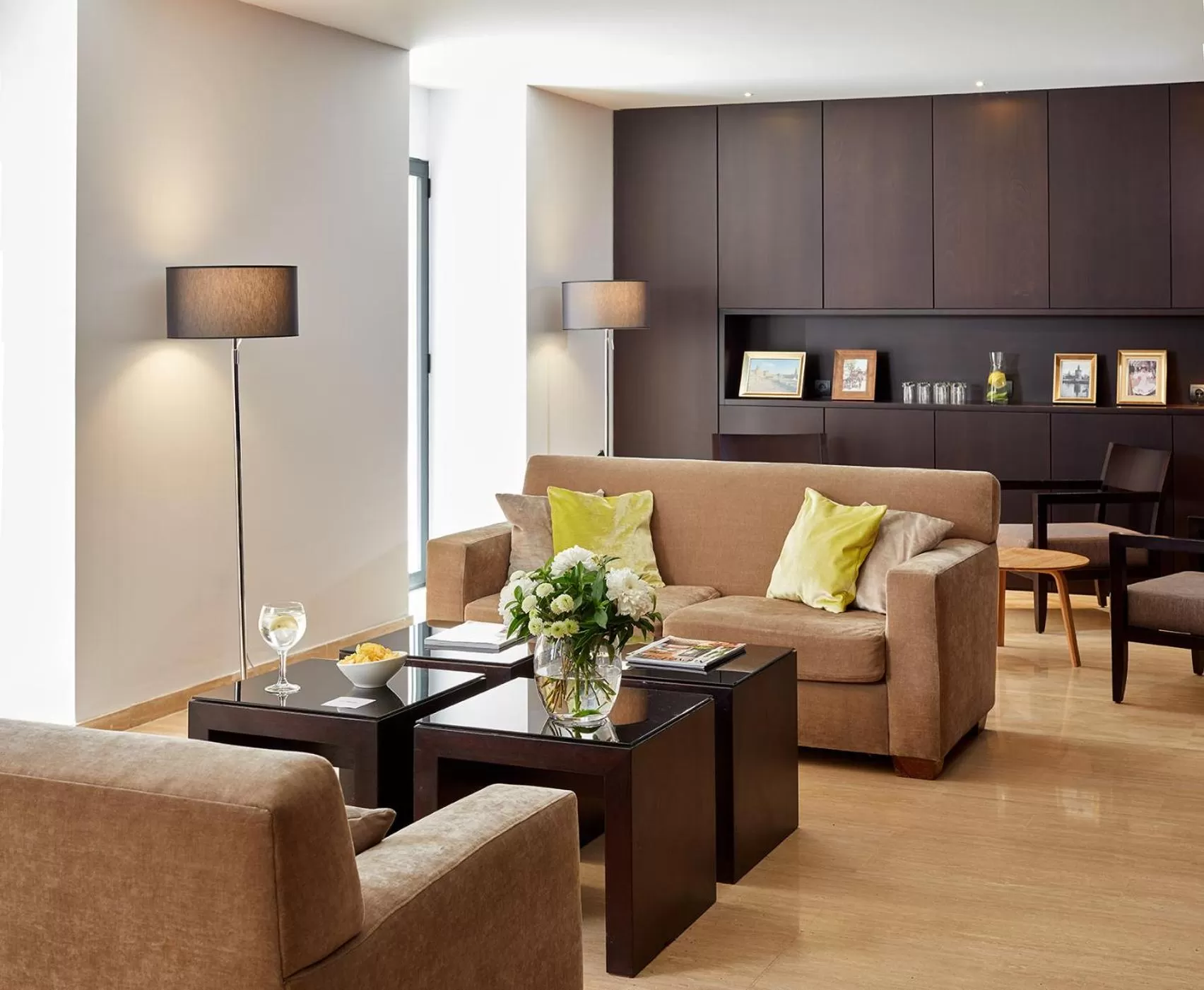 Communal lounge/ TV room in Hotel Rey Alfonso X