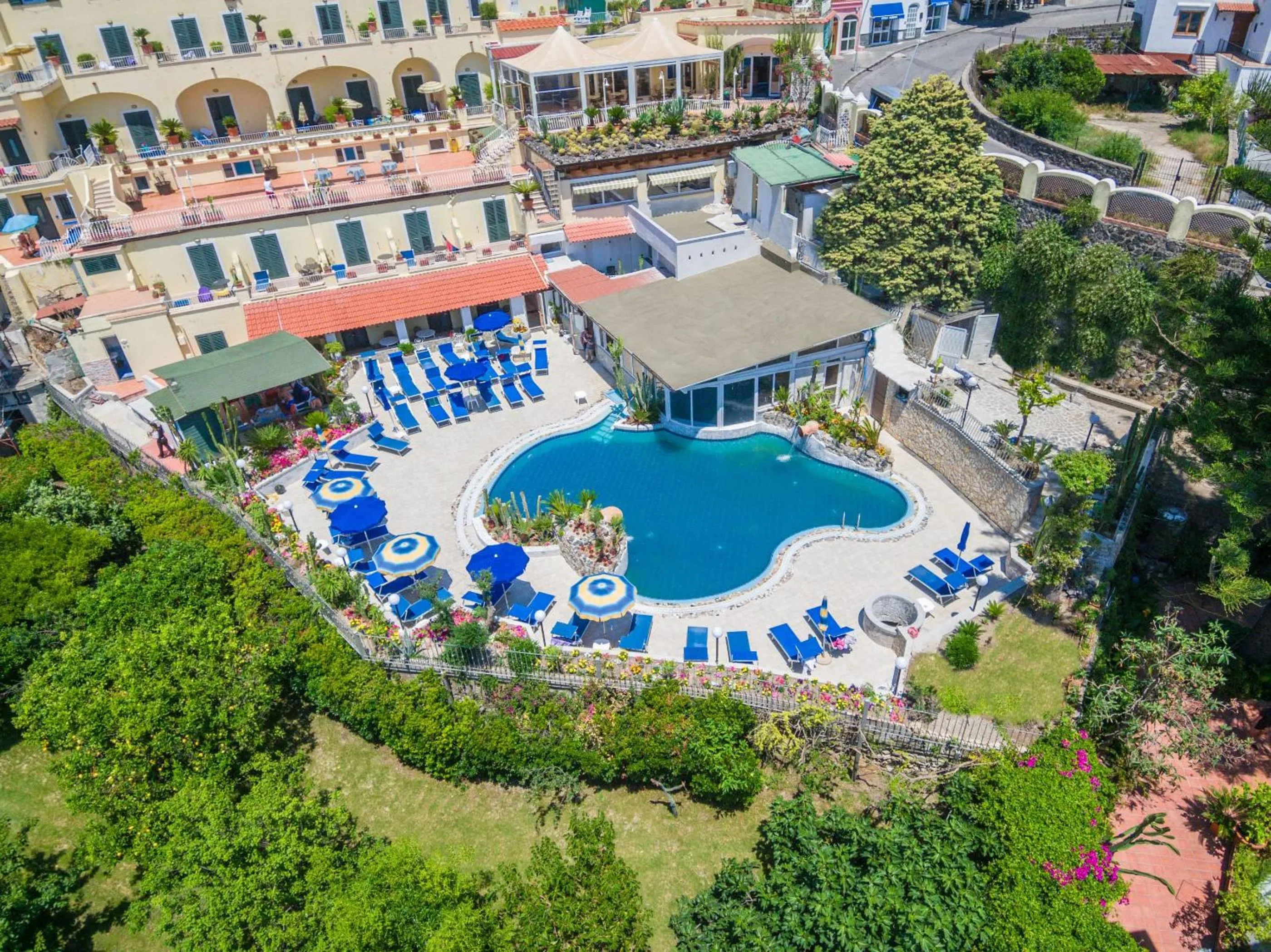 Bird's eye view in Hotel Terme Saint Raphael