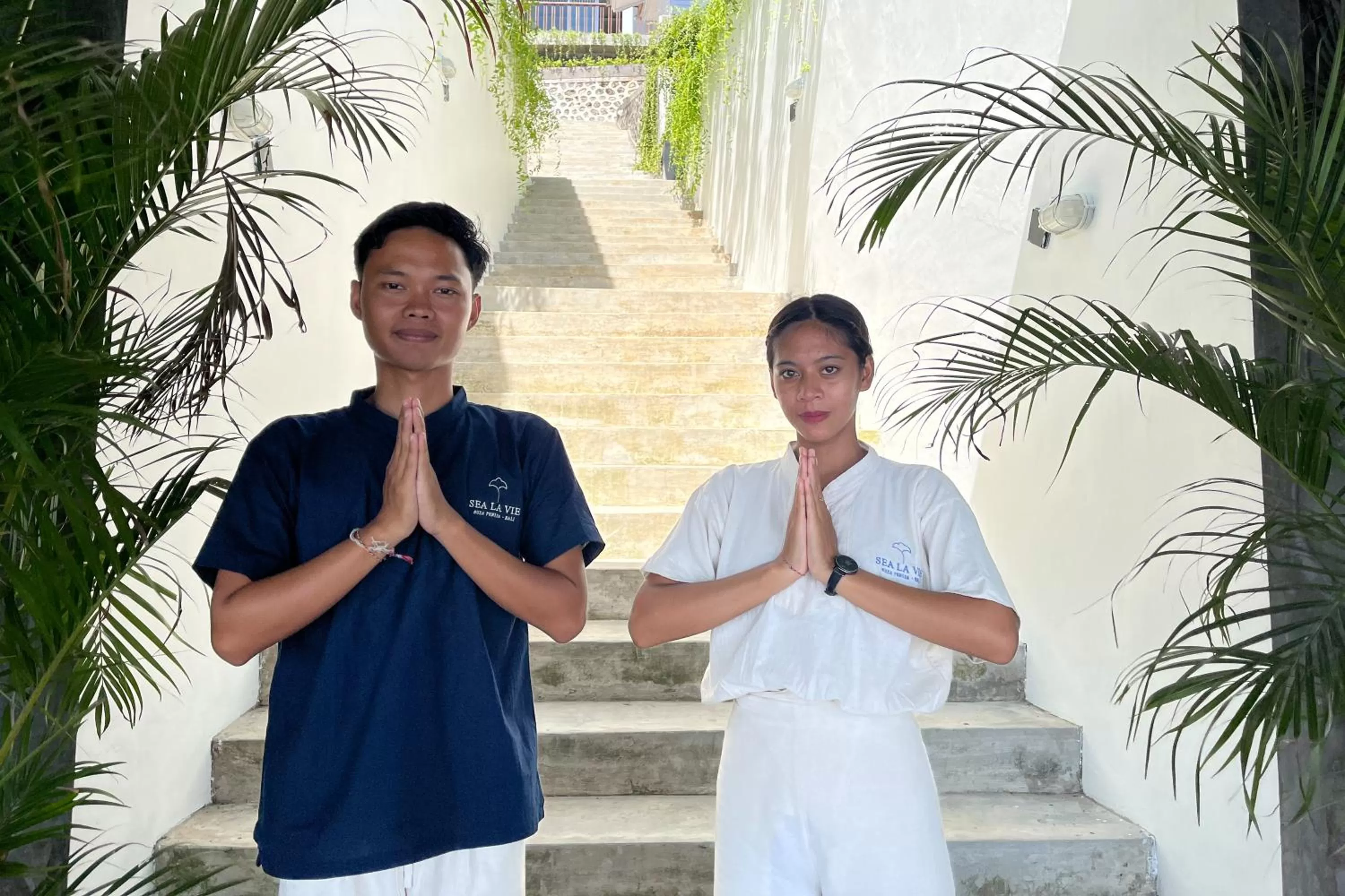 Staff in Sea La Vie Resort Nusa Penida