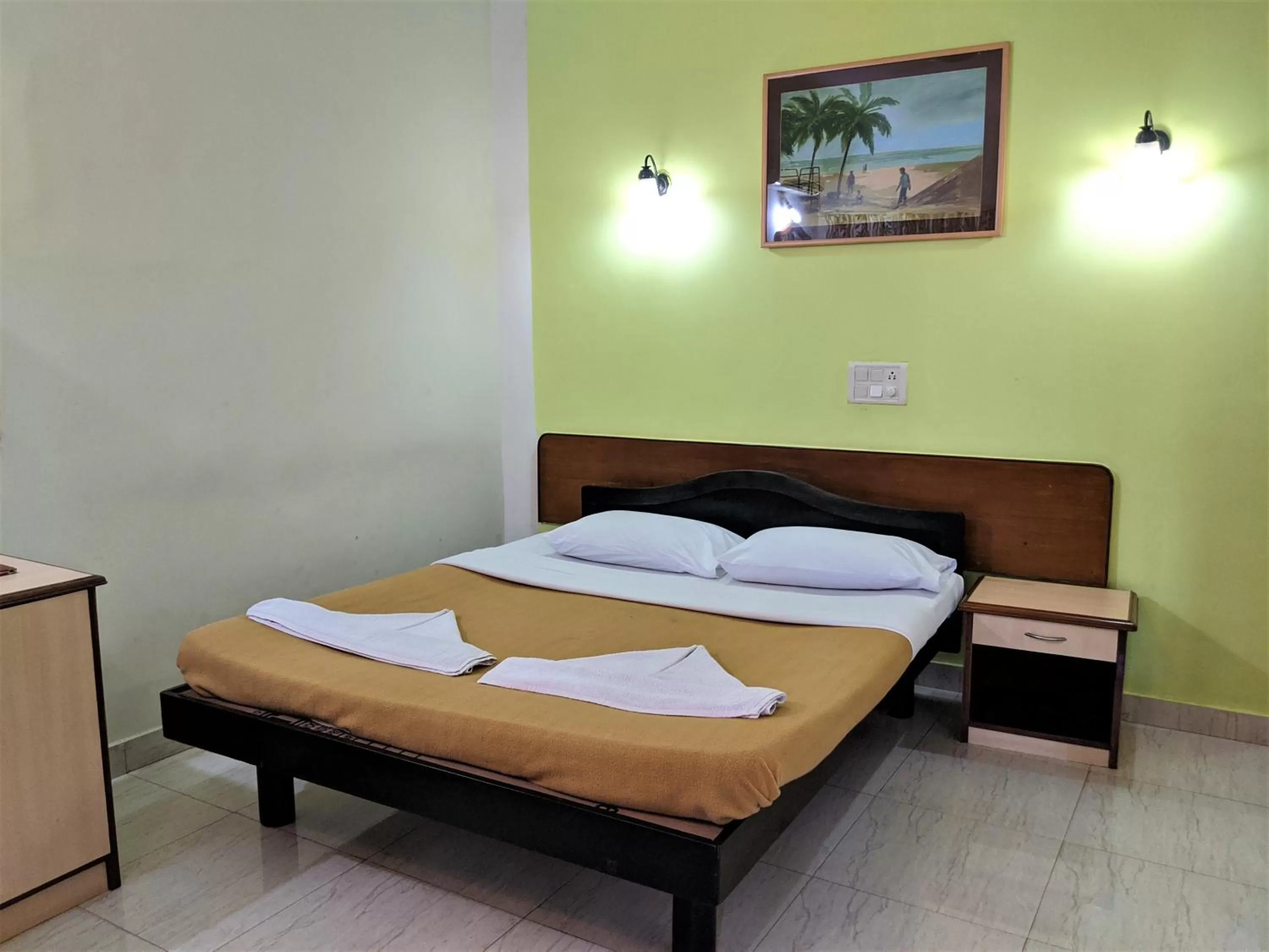 Bed in Farmagudi Residency