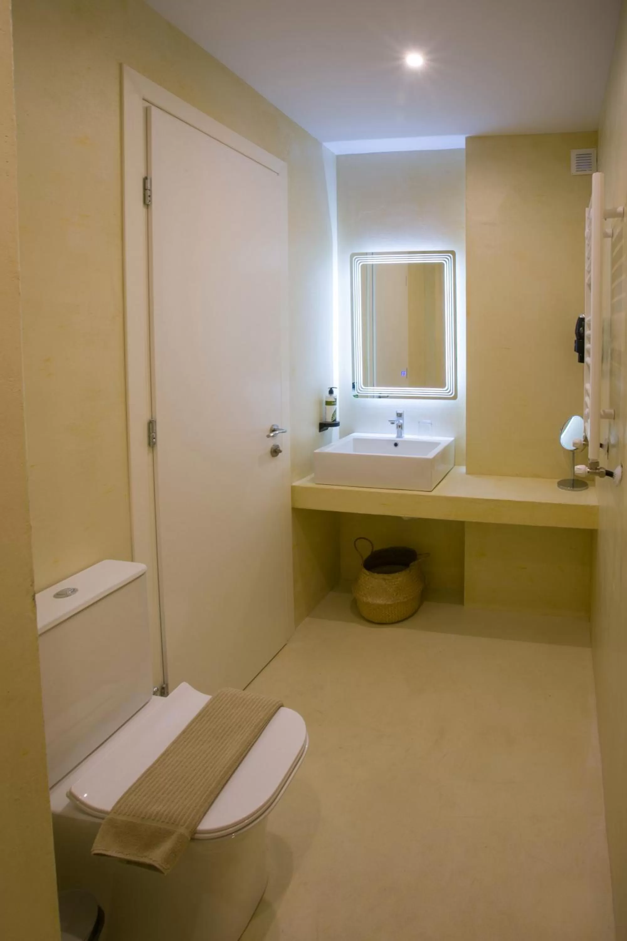 Toilet in White Corner