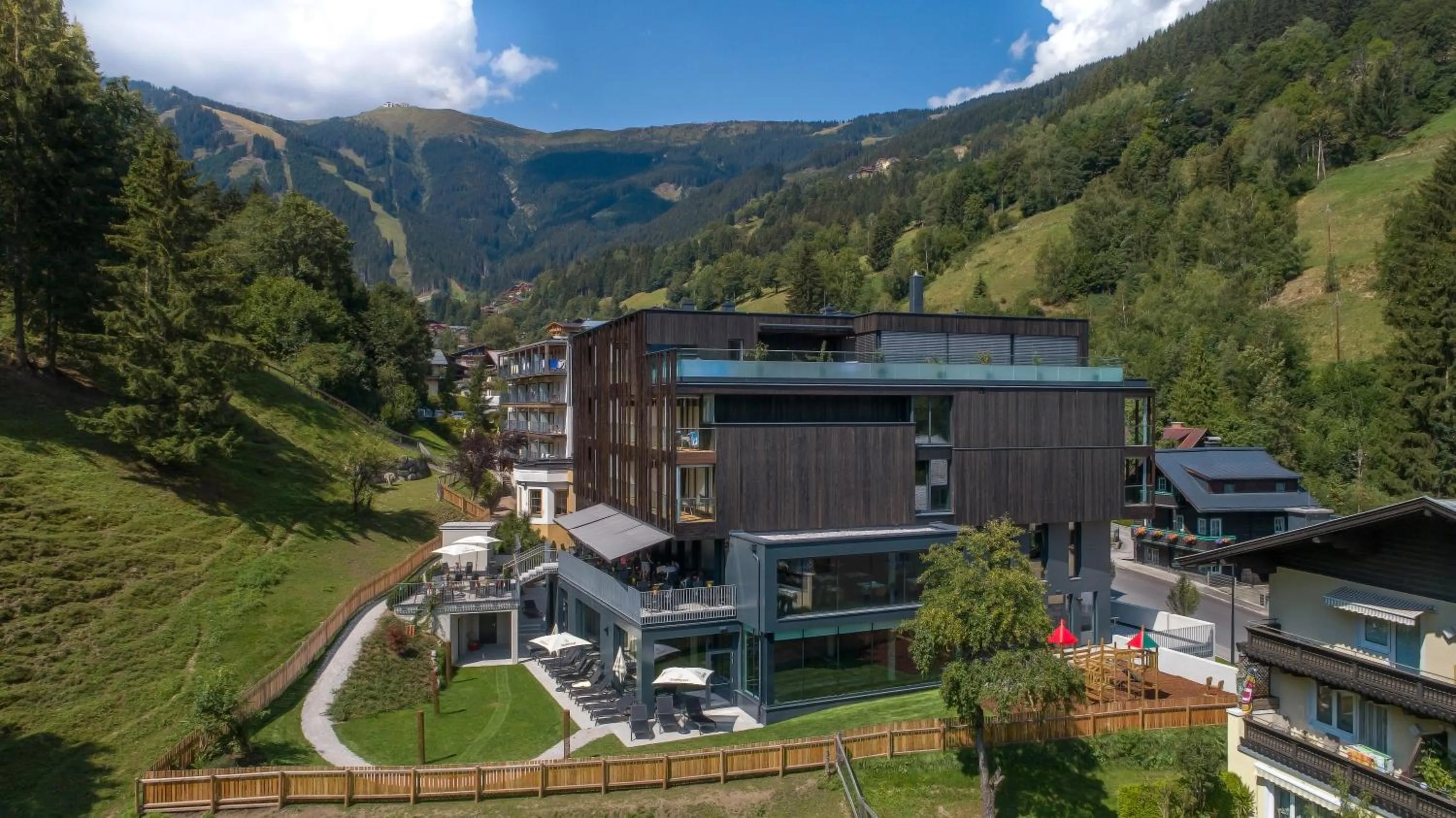 Garden in Hotel Der Waldhof