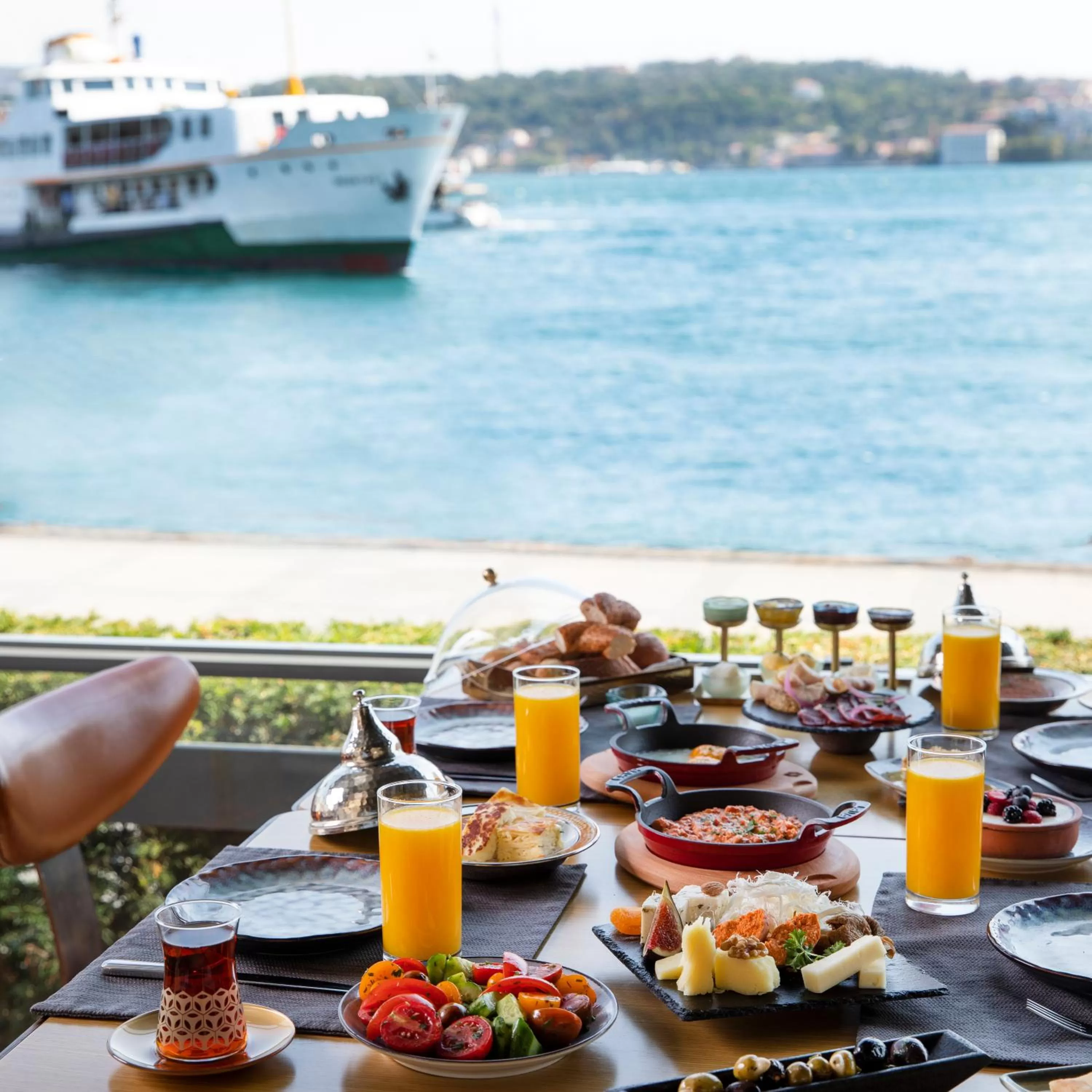 Sea view in Shangri-La Bosphorus, Istanbul