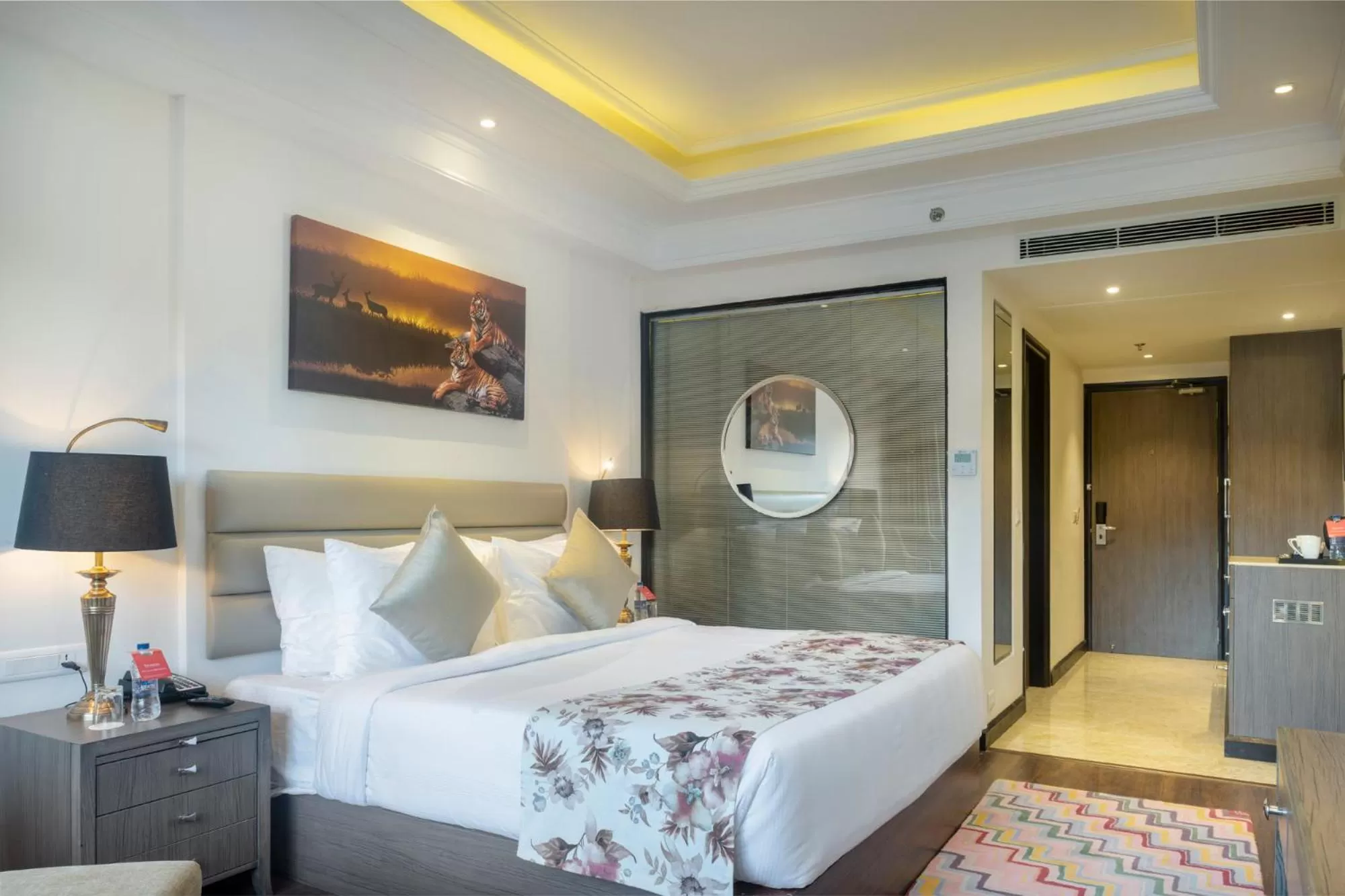 Photo of the whole room, Bed in Ramada by Wyndham Kasauli