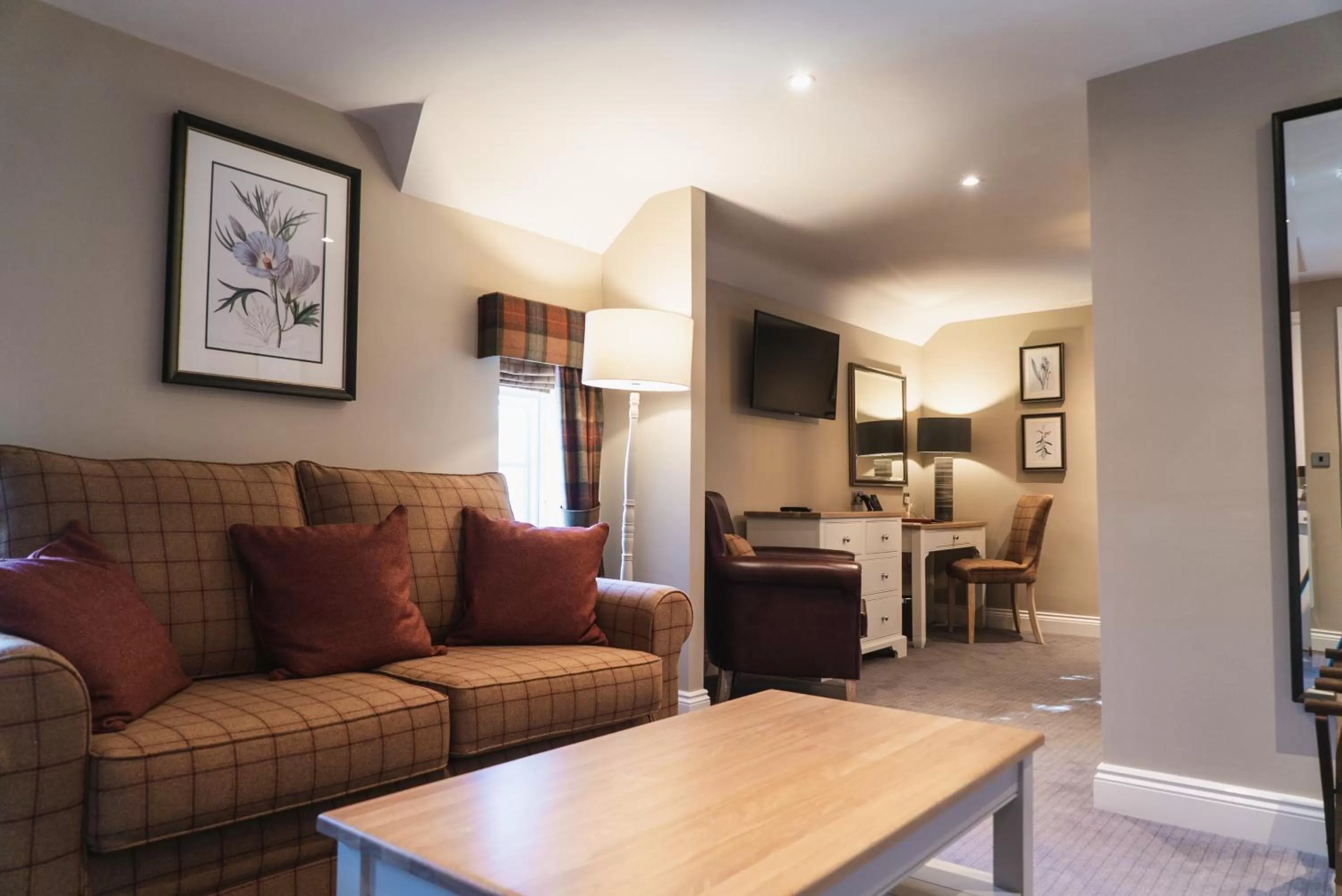 Living room in The Highdown – Brunning and Price