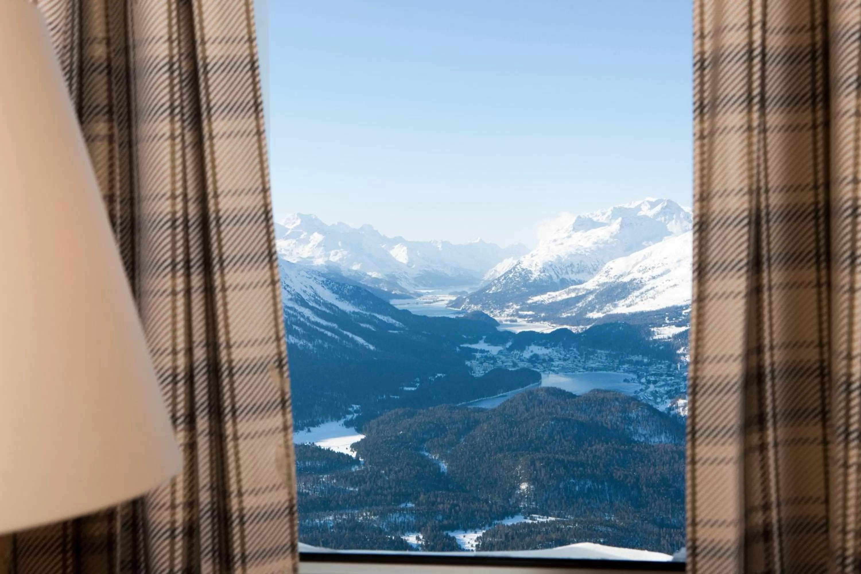 View (from property/room) in Romantik Hotel Muottas Muragl