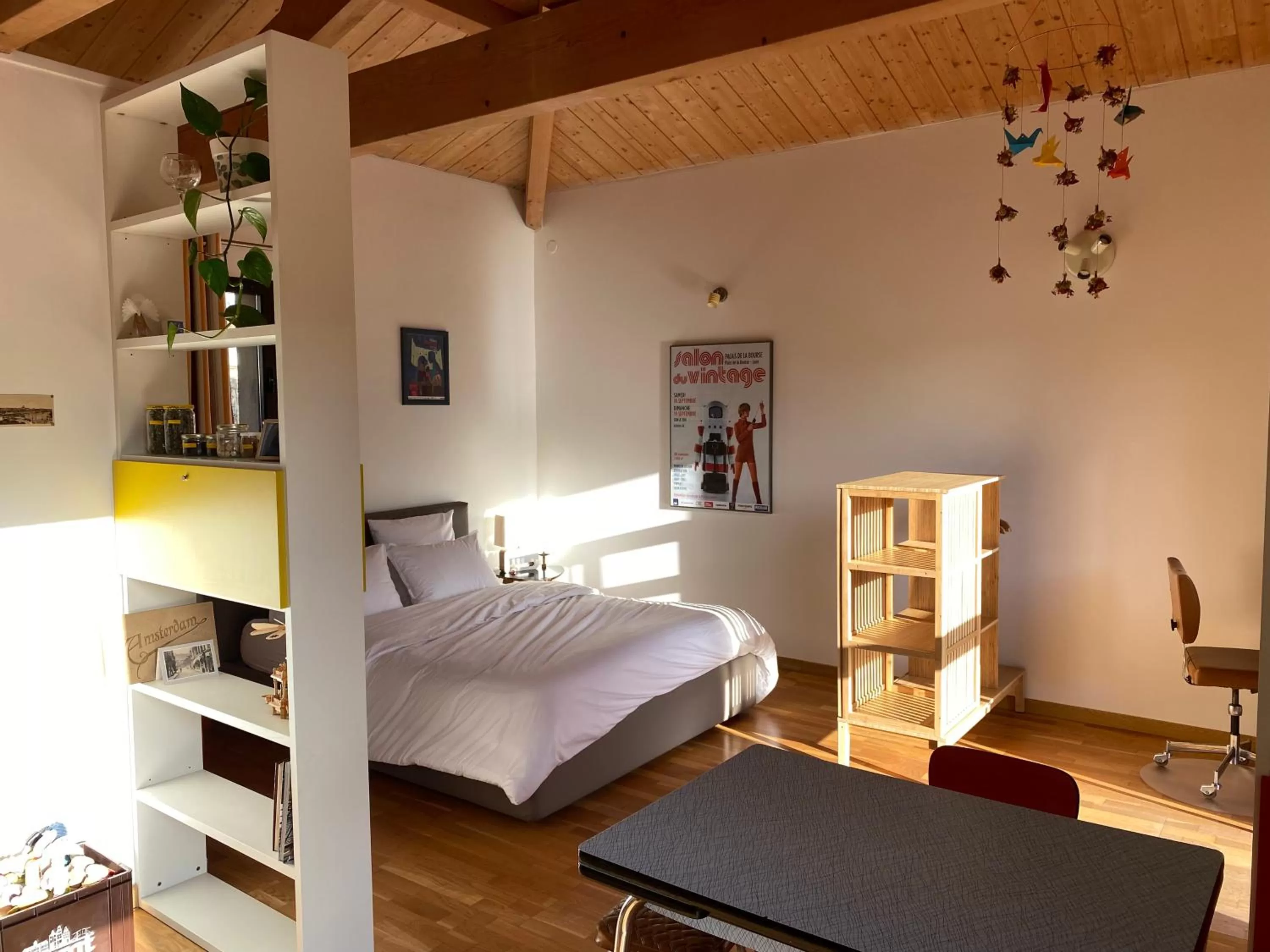 Bedroom, Bed in Les Cabanons