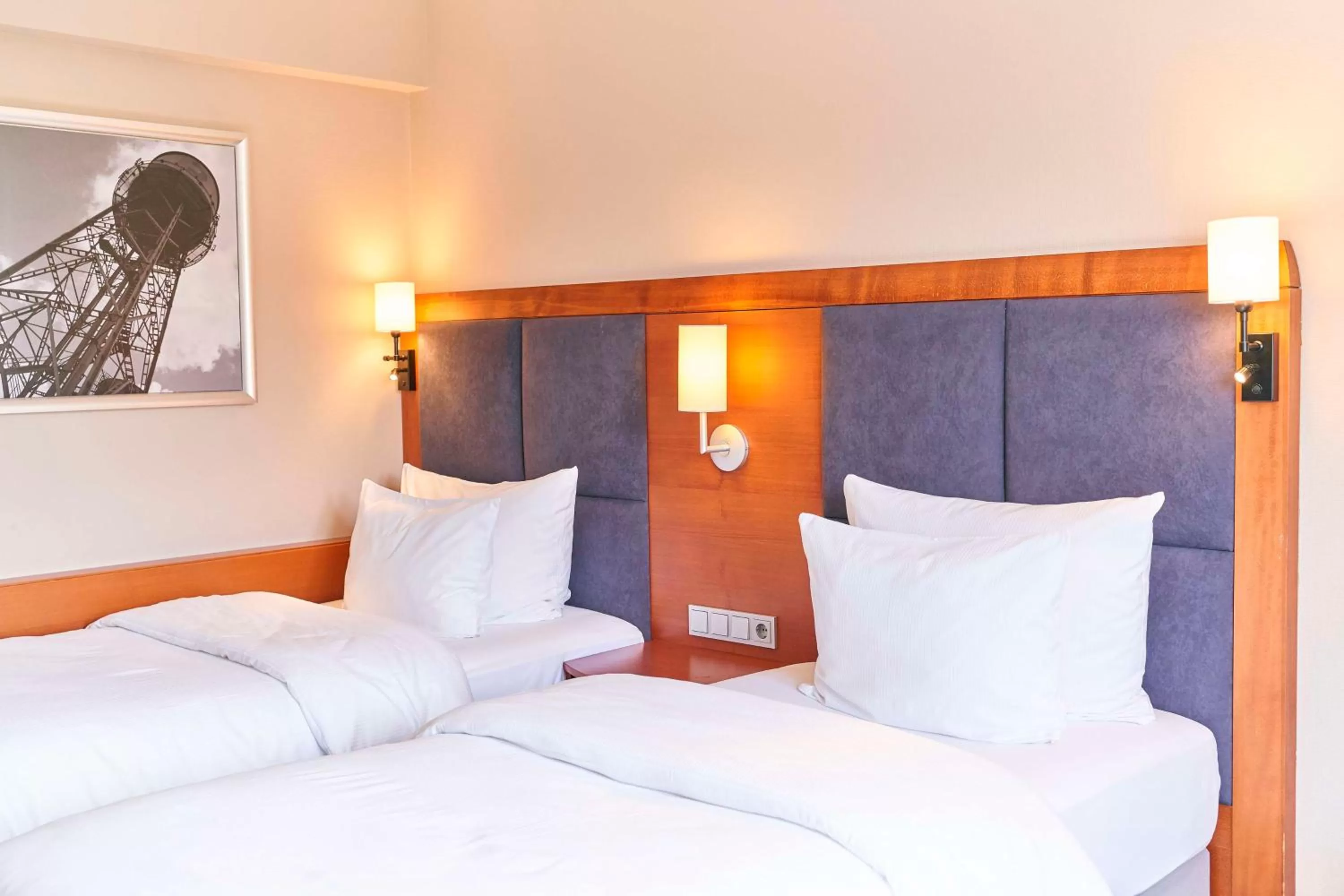 Bedroom, Bed in Radisson Blu Hotel Dortmund