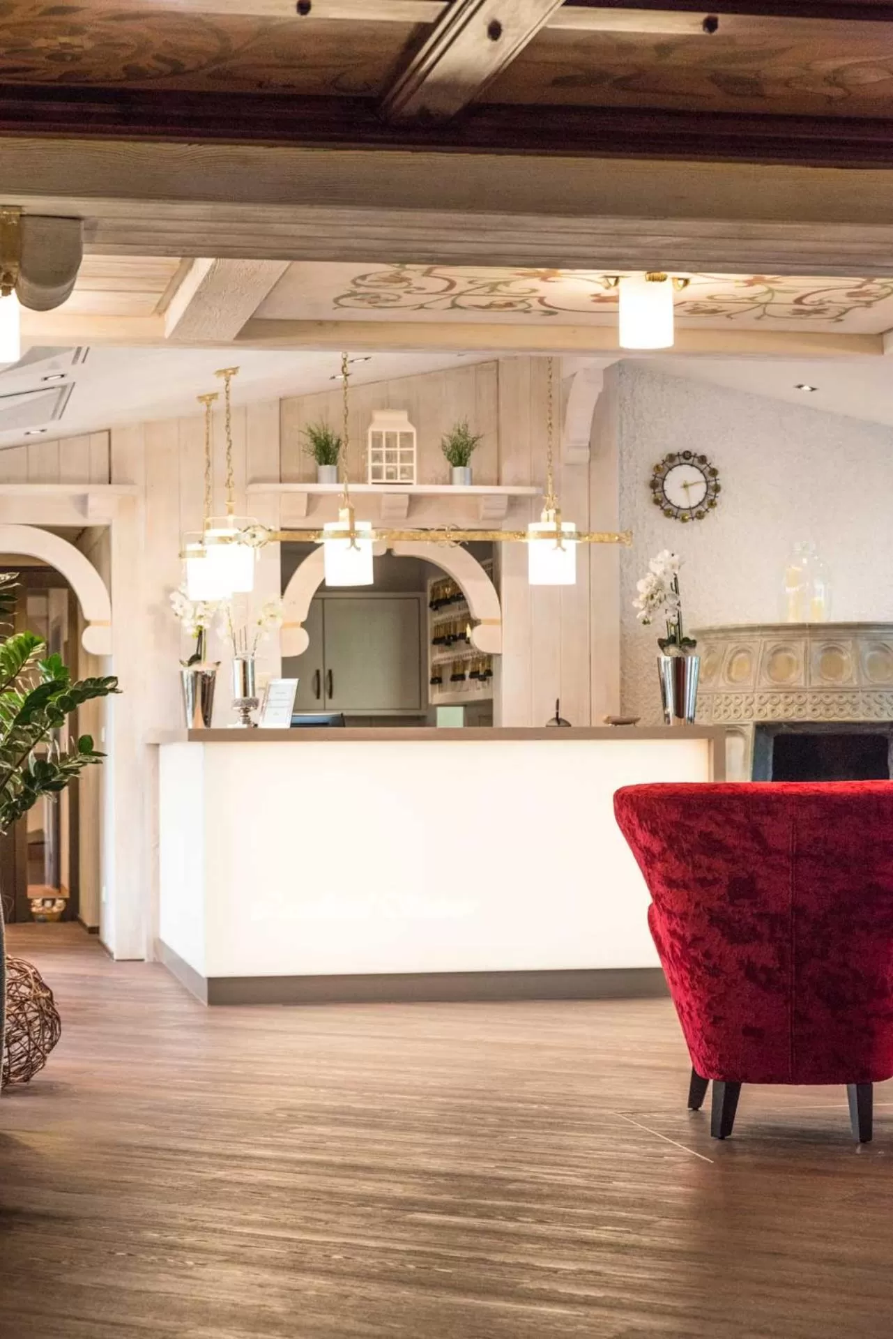 Lobby or reception in Landhotel Steiner