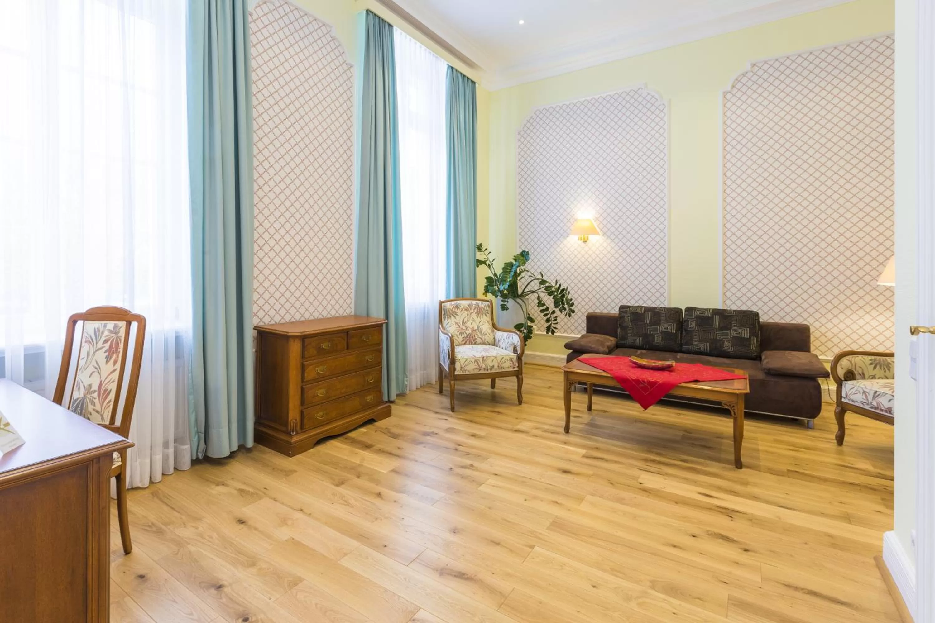 Seating area in Schlosshotel Westerholt