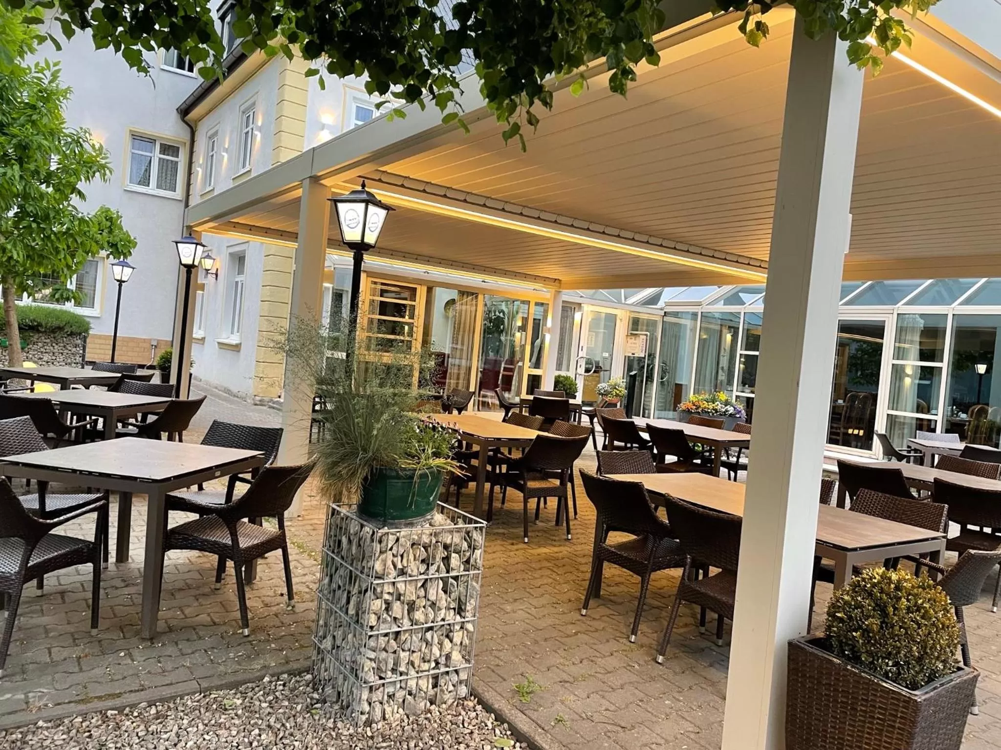 Garden, Restaurant/Places to Eat in Hotel-Gasthof Hüttensteinach