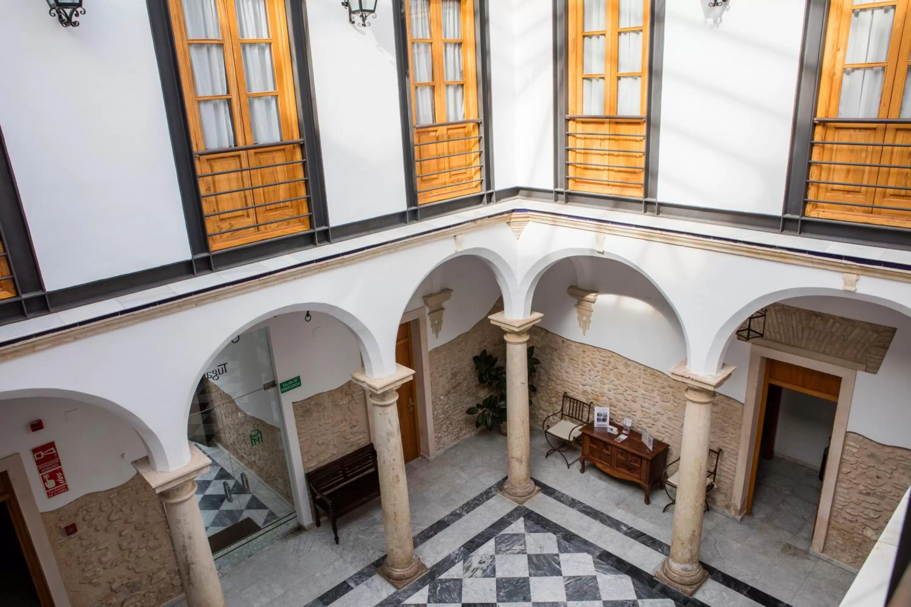 Patio in Hotel Tugasa Casa Palacio Medina Sidonia