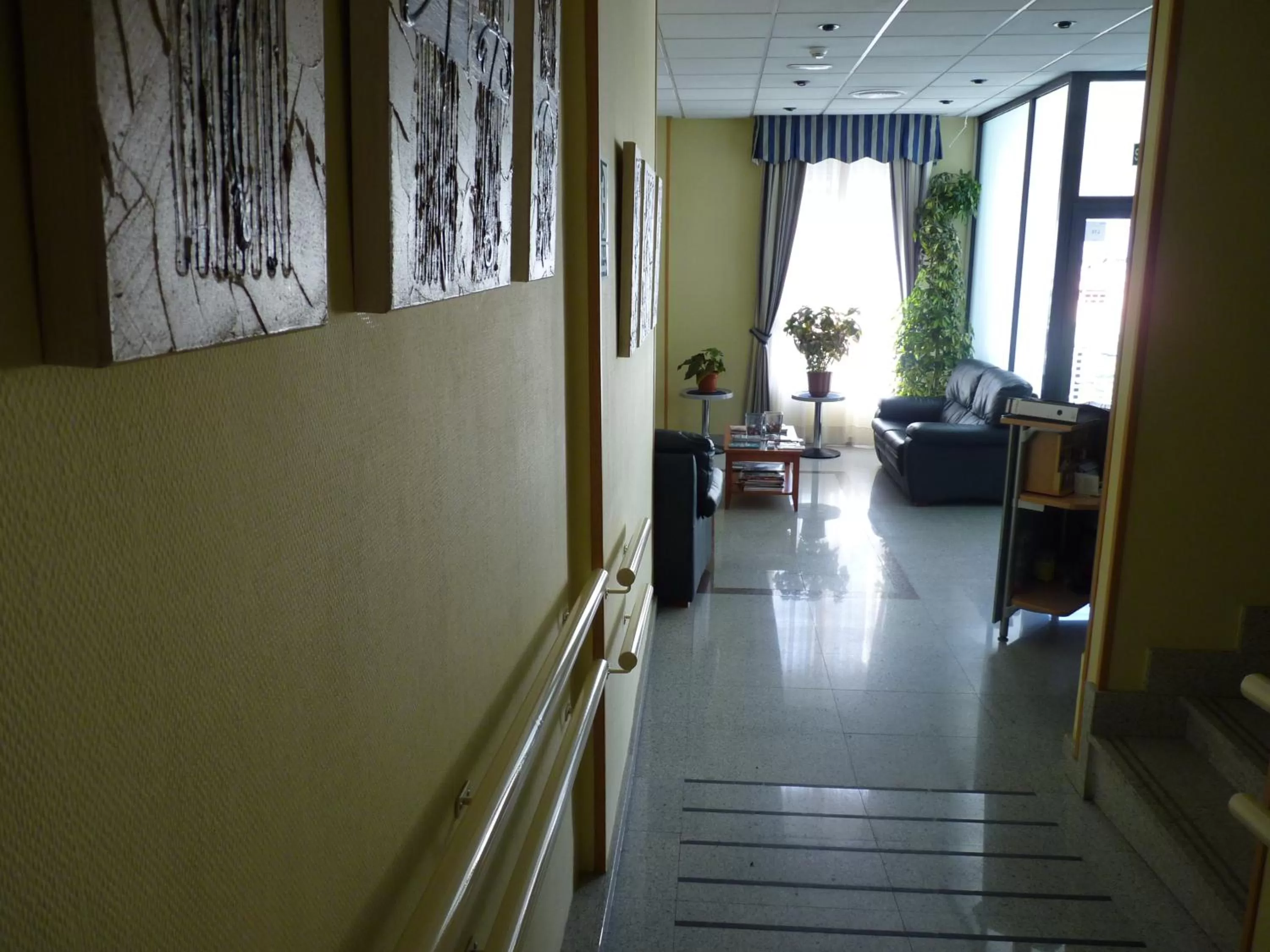 Lobby or reception in Hotel Barajas Plaza