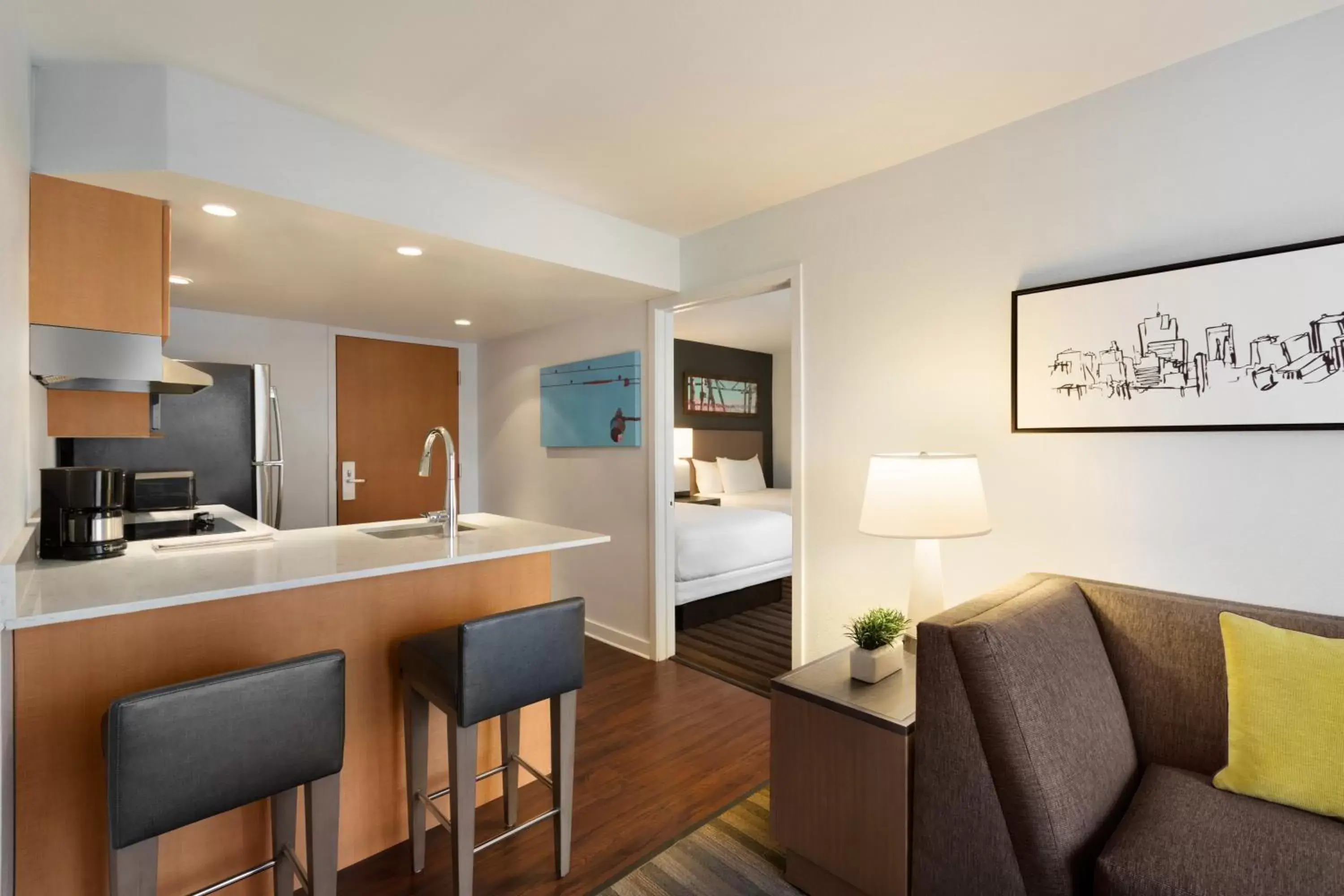 Studio Suite with Two Double Beds in Hyatt House Miami Airport Studio Suite with Two Double Beds in Hyatt House Miami Airport