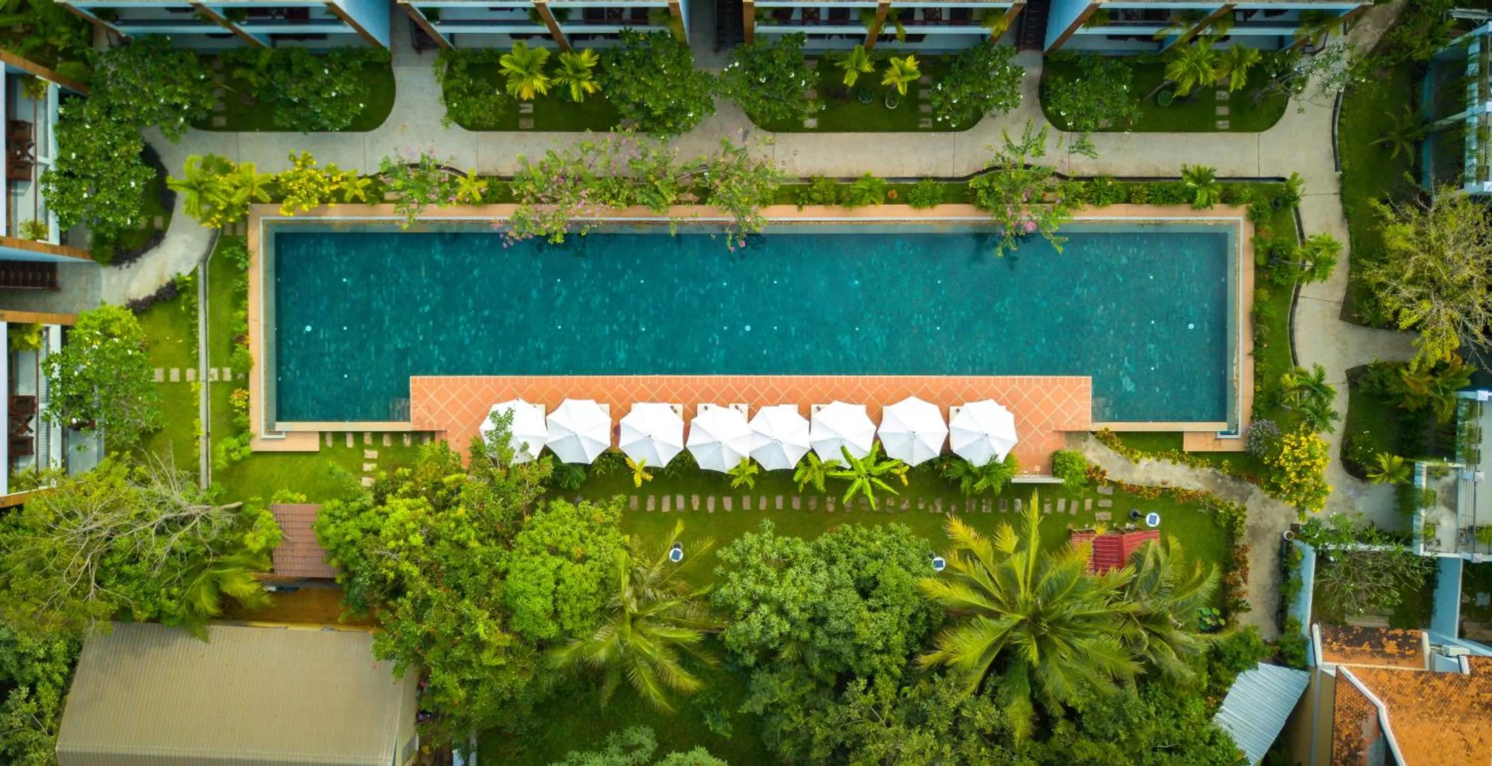 Property building in Khmer House Resort