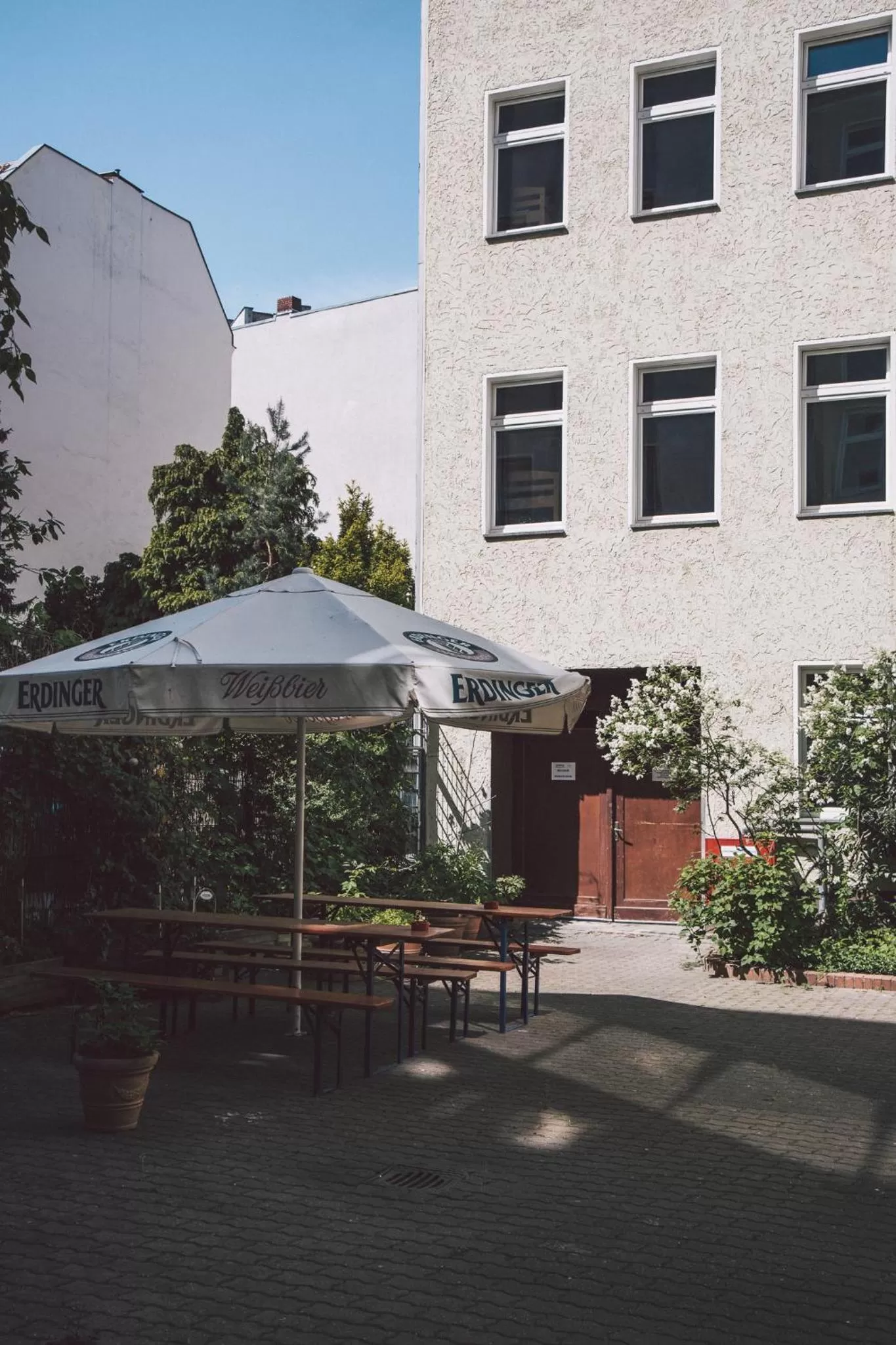 Patio in Happy Hotel Berlin