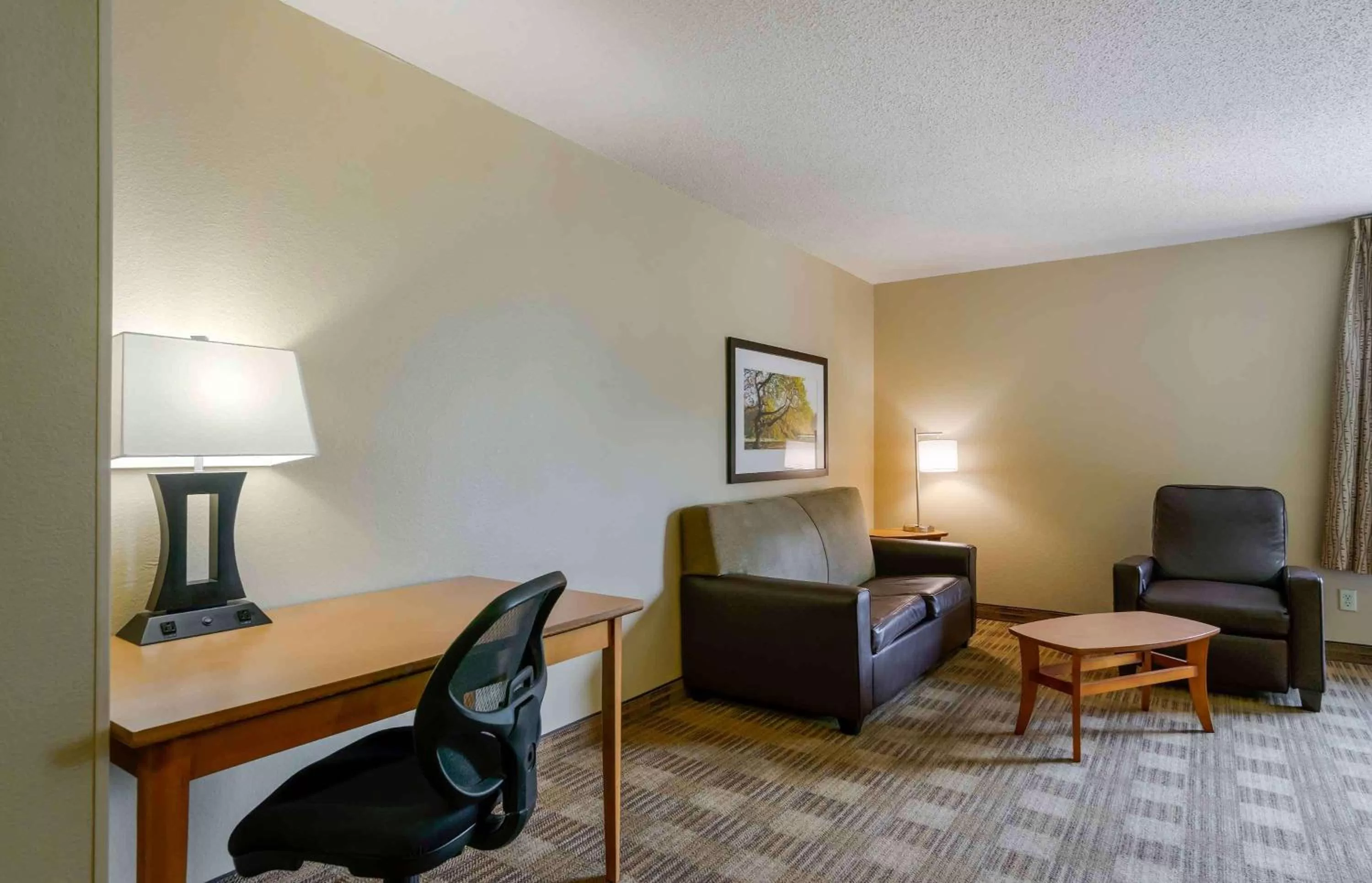 Bedroom in Extended Stay America Select Suites Tampa Airport Memorial Hwy
