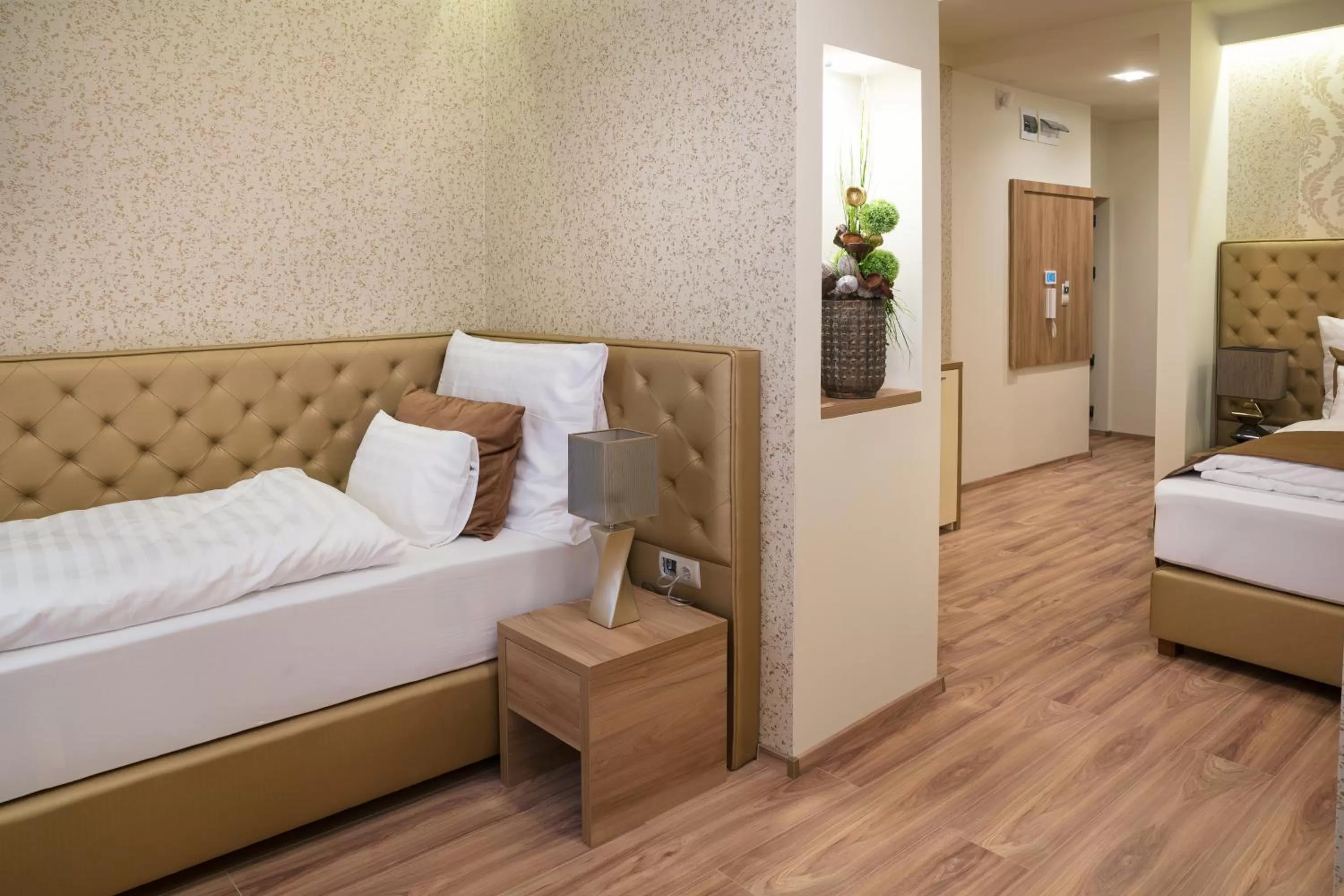 Bed in Főtér Rezidencia 2