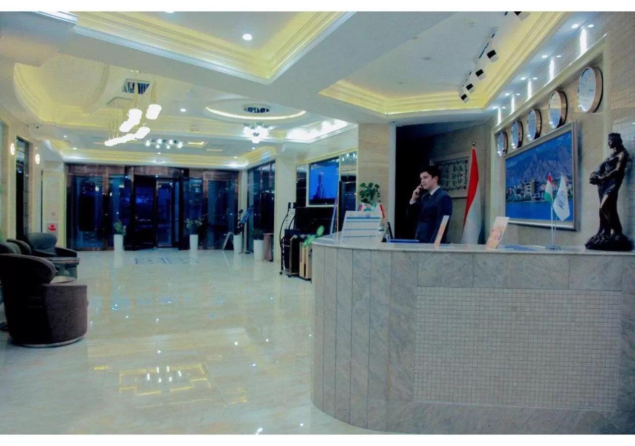 Staff in Parliament Palace Hotel