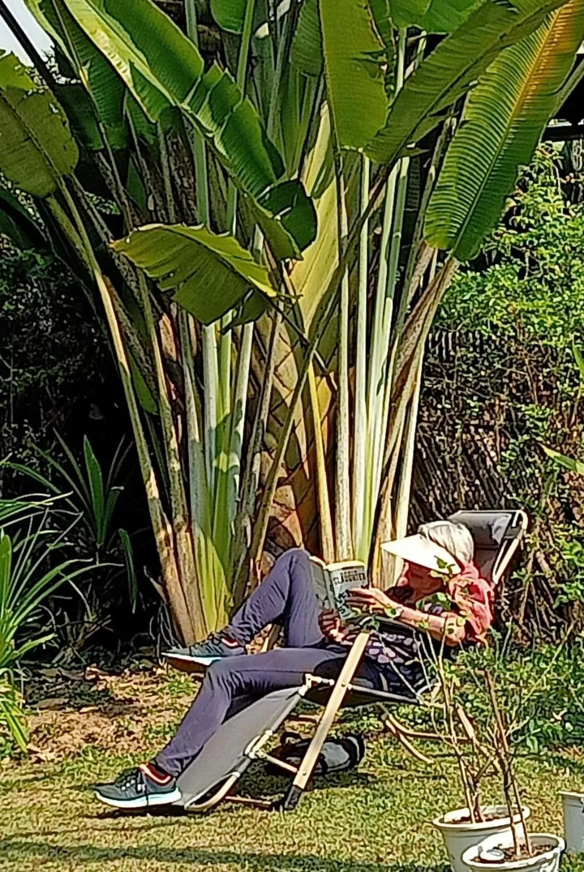 Seating area in Pura Vida Pai Resort