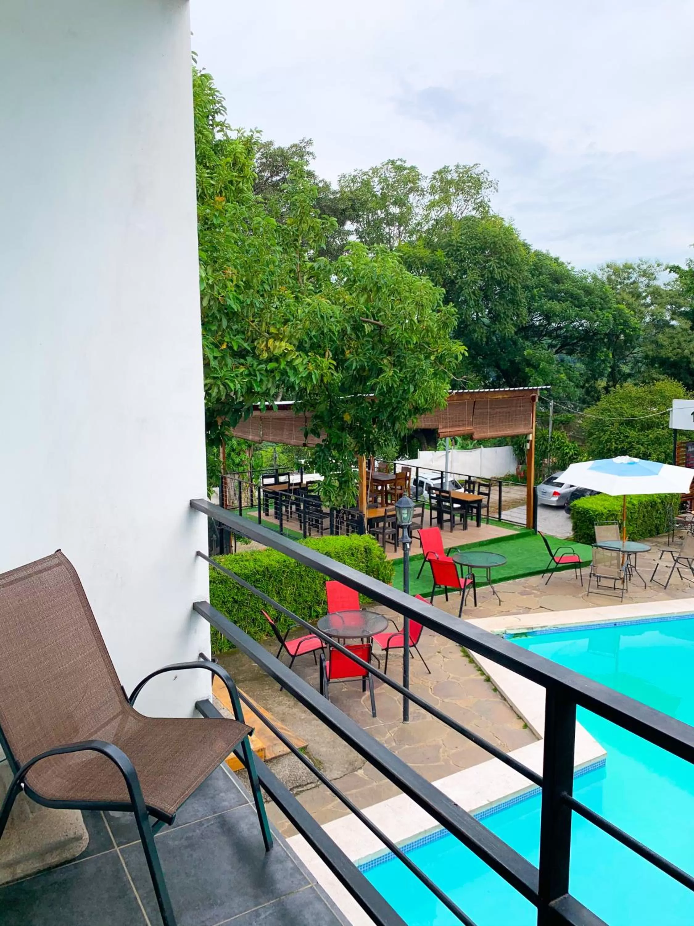 Pool View in VILLA NAPOLI