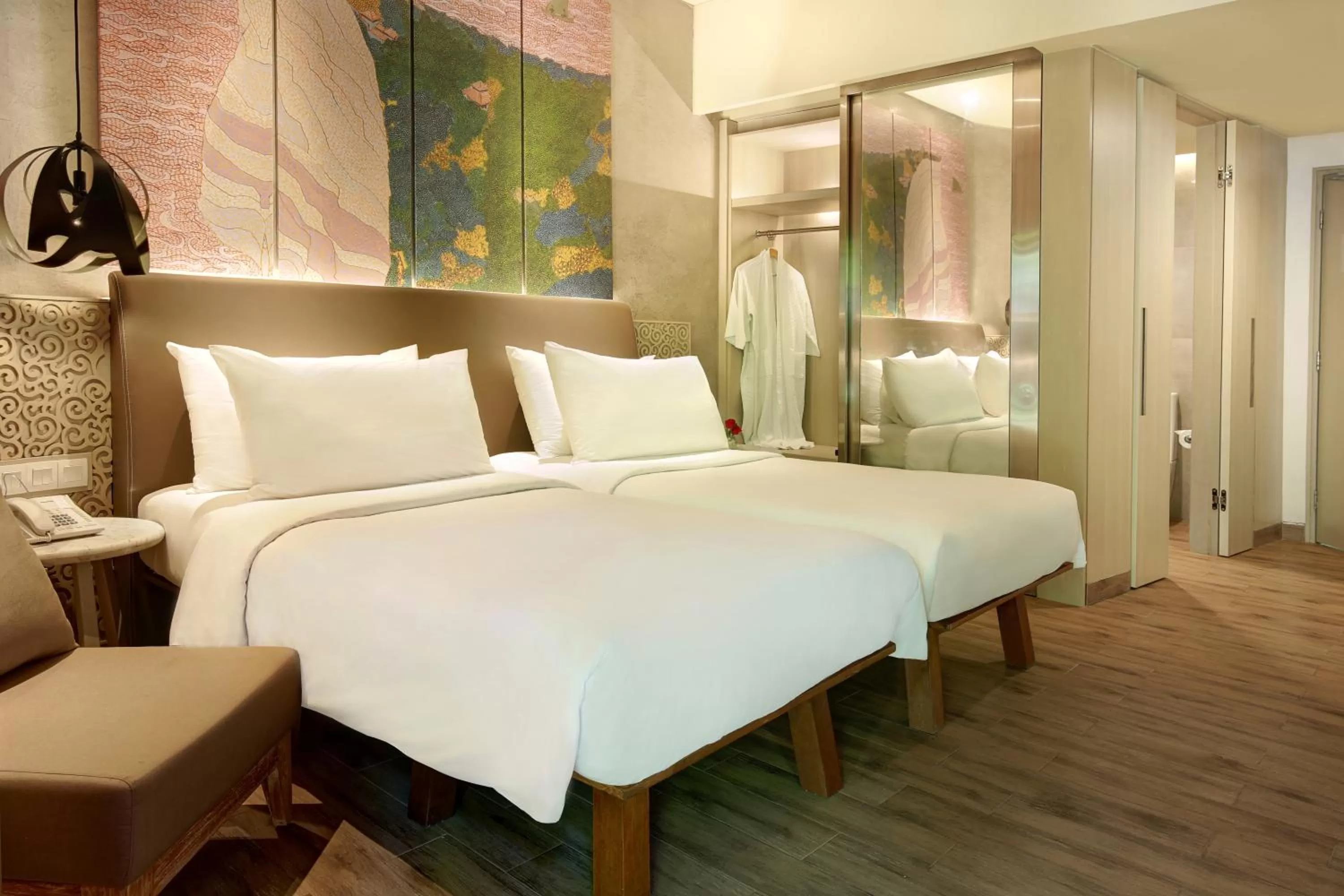 Bed in Mercure Kuta Bali