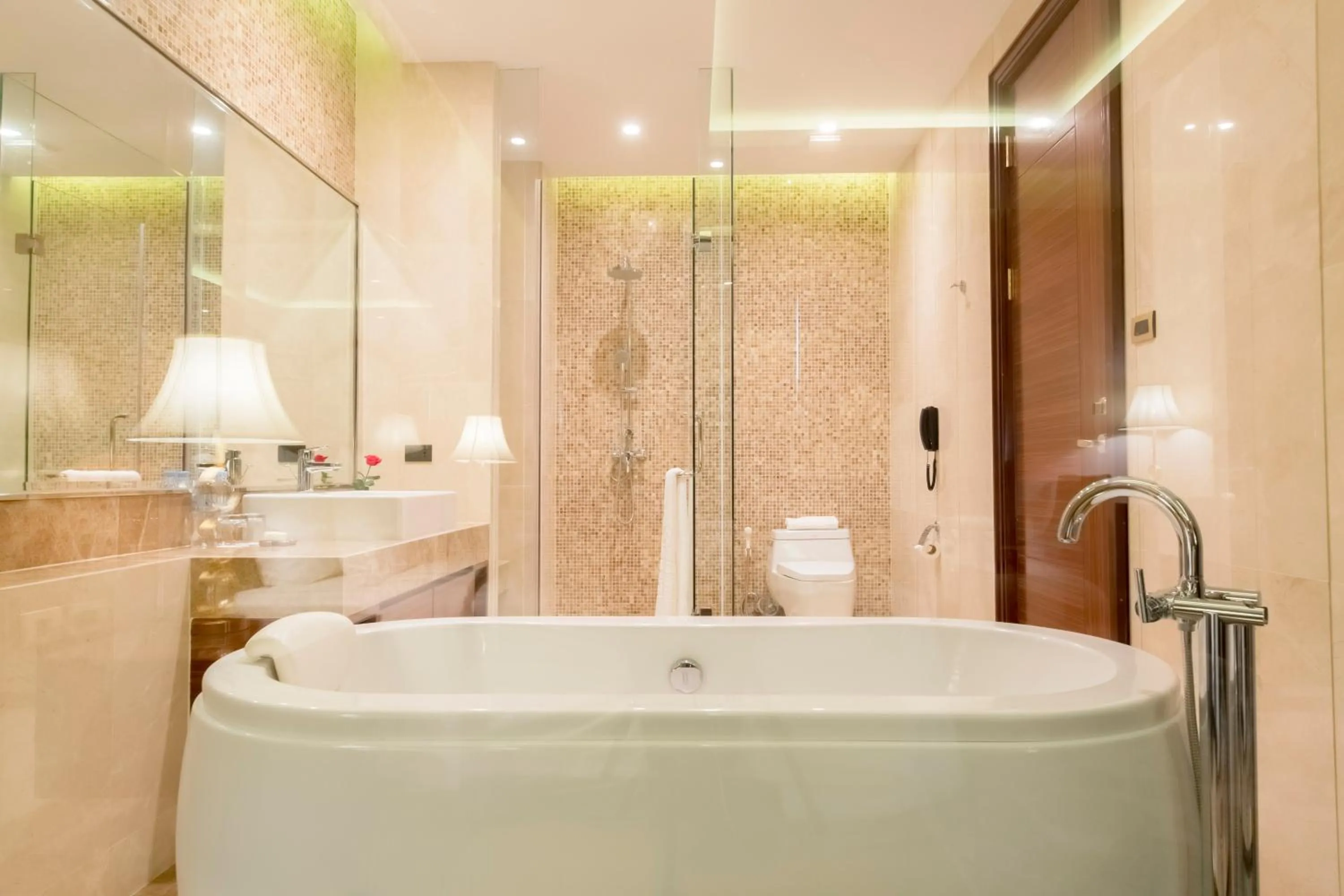 Bathroom in Garden City Hotel