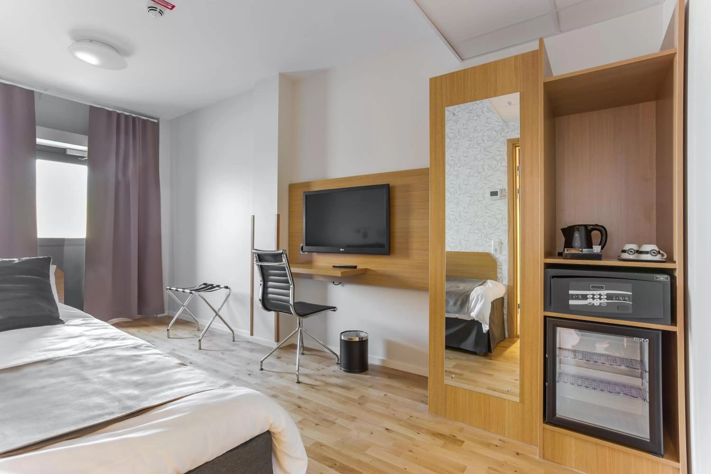 Bed in Hotel Spekeröd