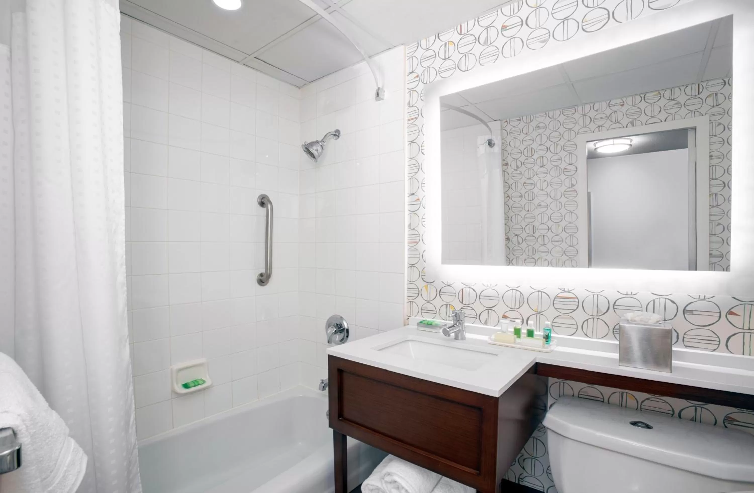 Bathroom in Holiday Inn Binghamton-Downtown Hawley Street by IHG
