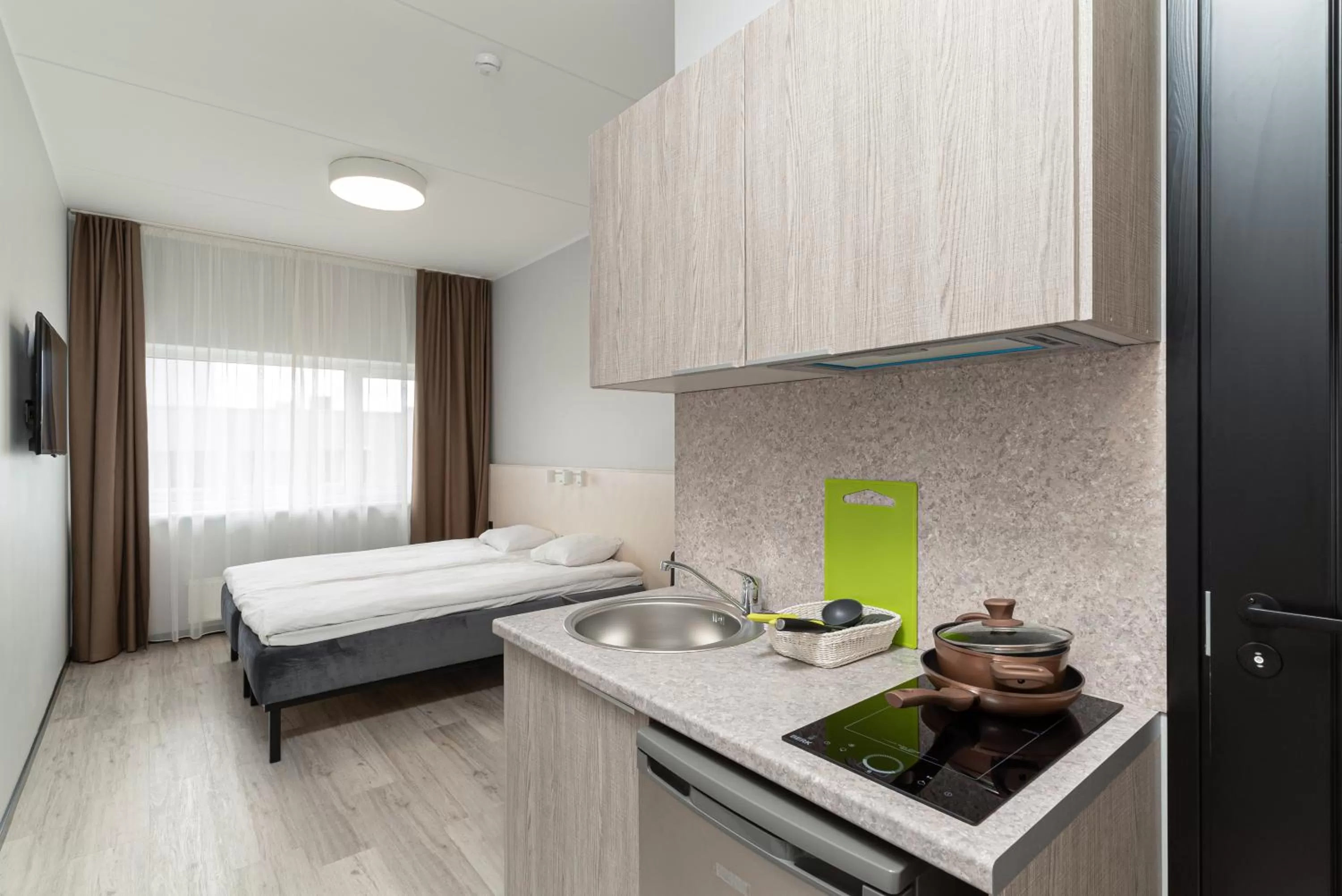 Kitchen or kitchenette, Kitchen/Kitchenette in U11 Hotel