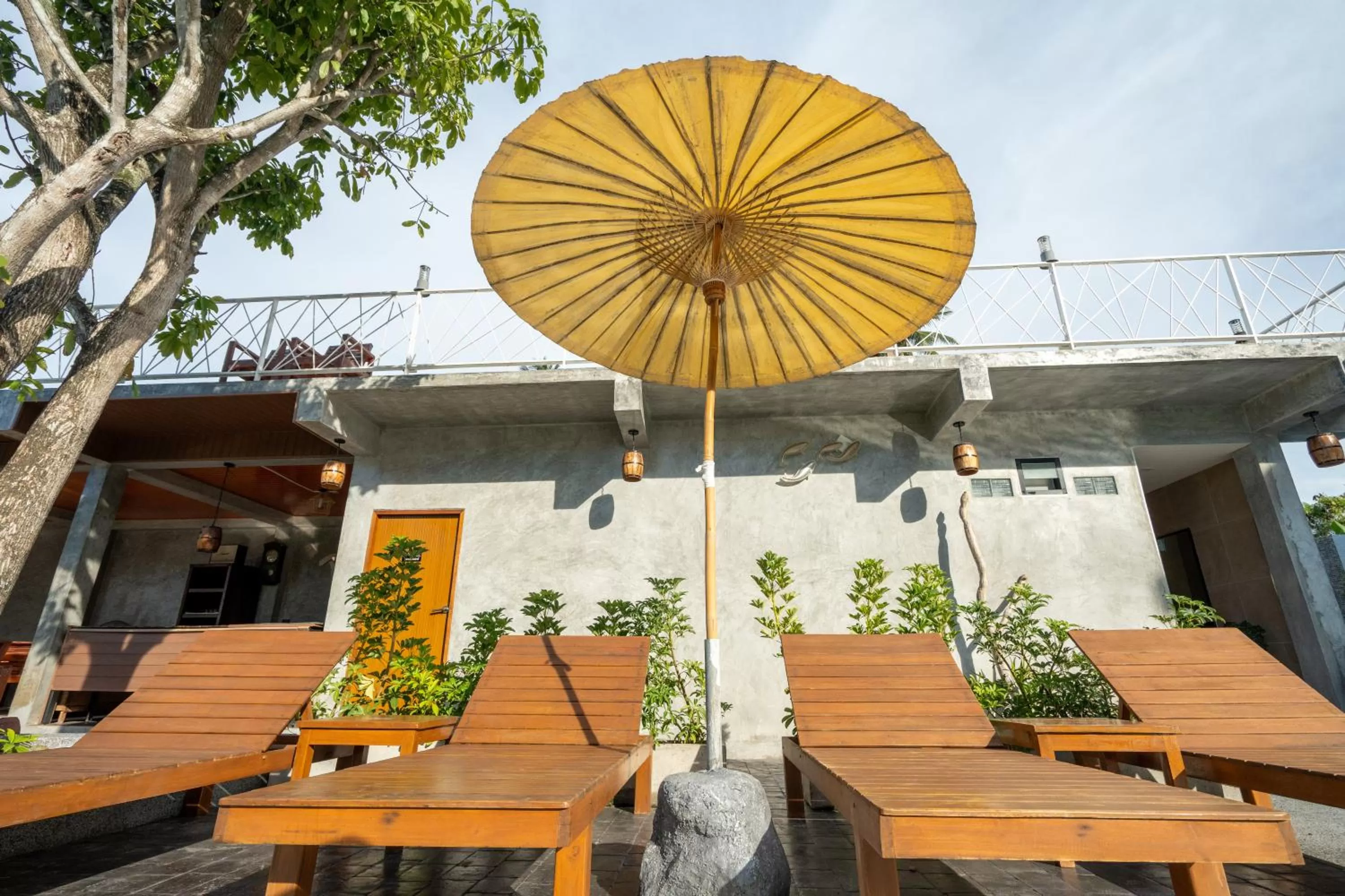 sunbed in Janpa Resort