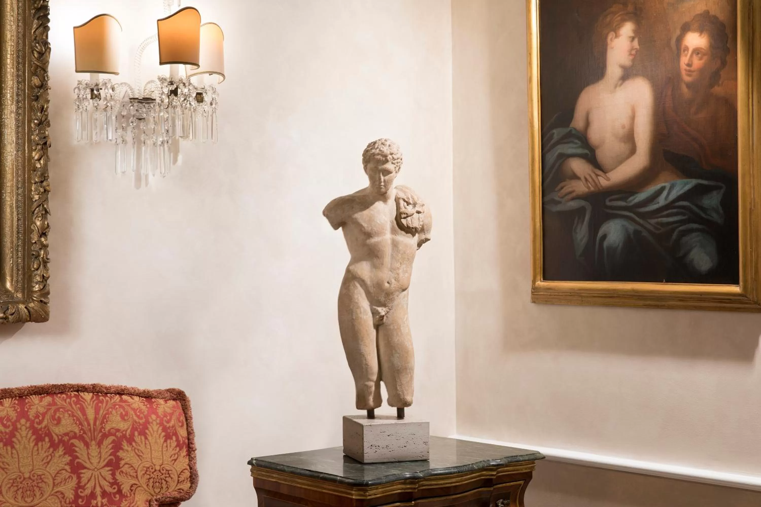 Decorative detail in Marcella Royal Hotel - Rooftop Garden